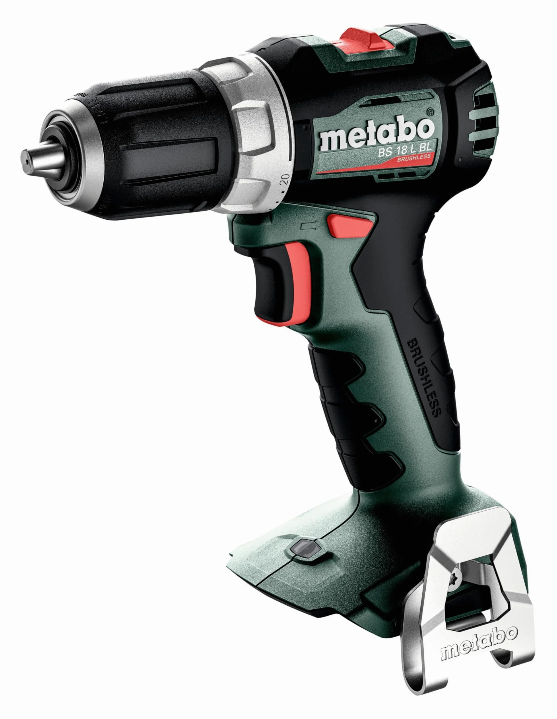 metabo Wiertarko-wkrętarka akumulatorowa BS 18 L BL – 18 V, CAS, moment obrotowy 65 Nm, średnica wiercenia 40 mm – bezszczotkowa, kompaktowa i wydajna do precyzyjnego wiercenia i wkręcania – w