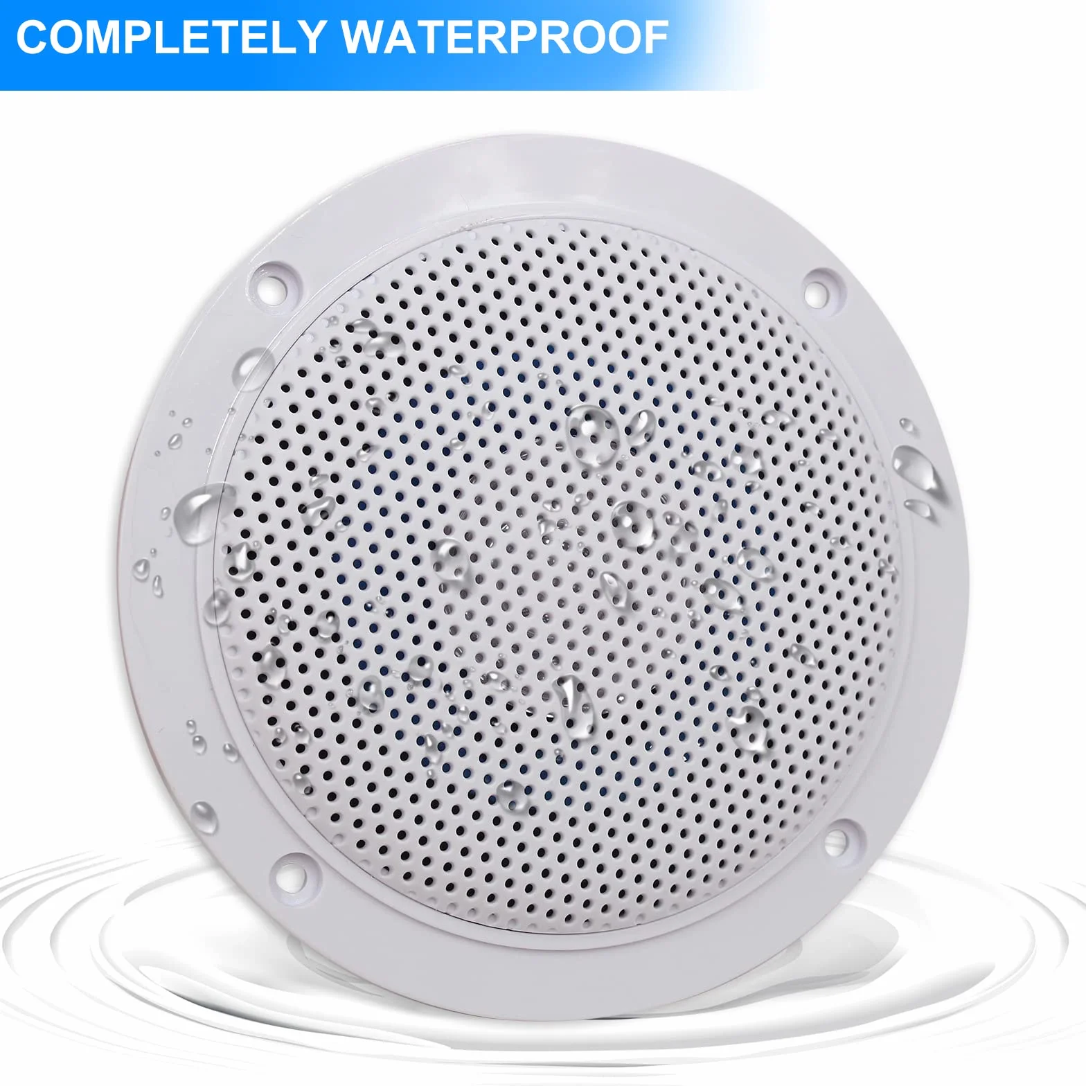 Herdio 160 W 4-calowy zestaw głośników sufitowych wodoodporny Bluetooth