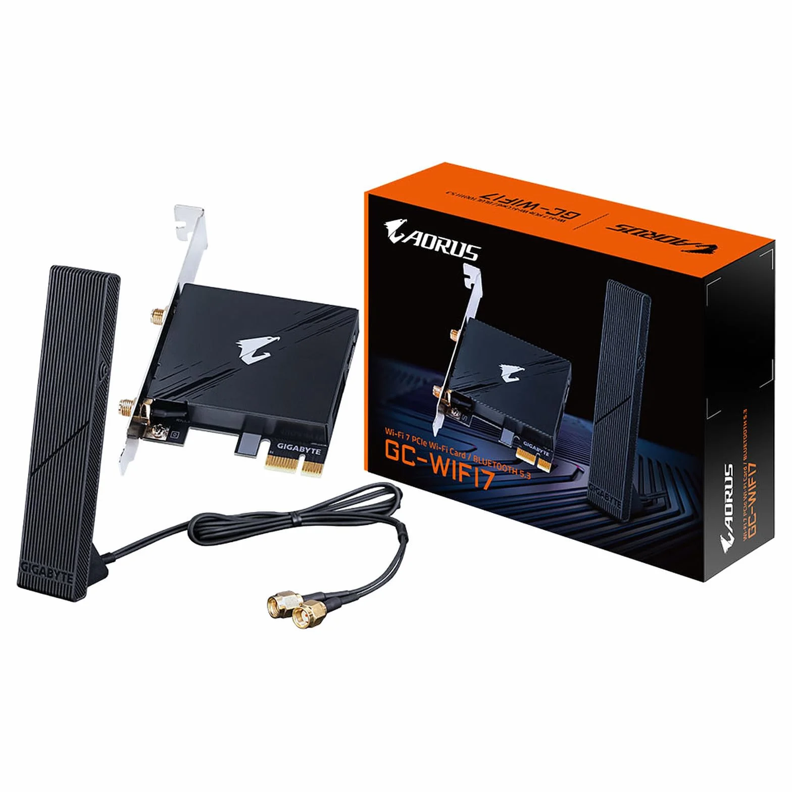 Gigabyte GC-WIFI7 carte réseau Interne WLAN Bluetooth 5800 Mbit/s