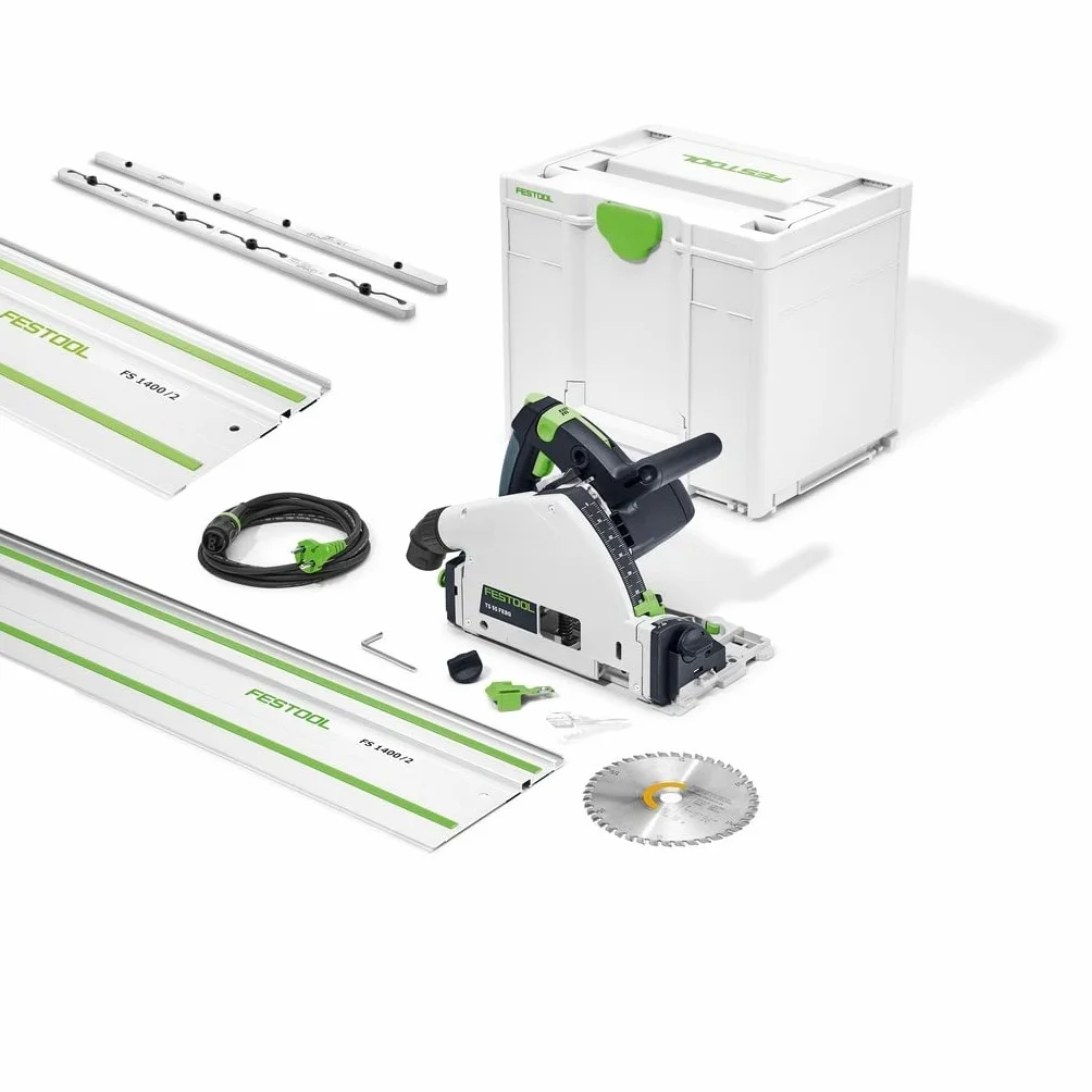 Festool Pilarka tarczowa ręczna TS 55 FEBQ Plus FS + 2. Szyna prowadząca 2x FSV