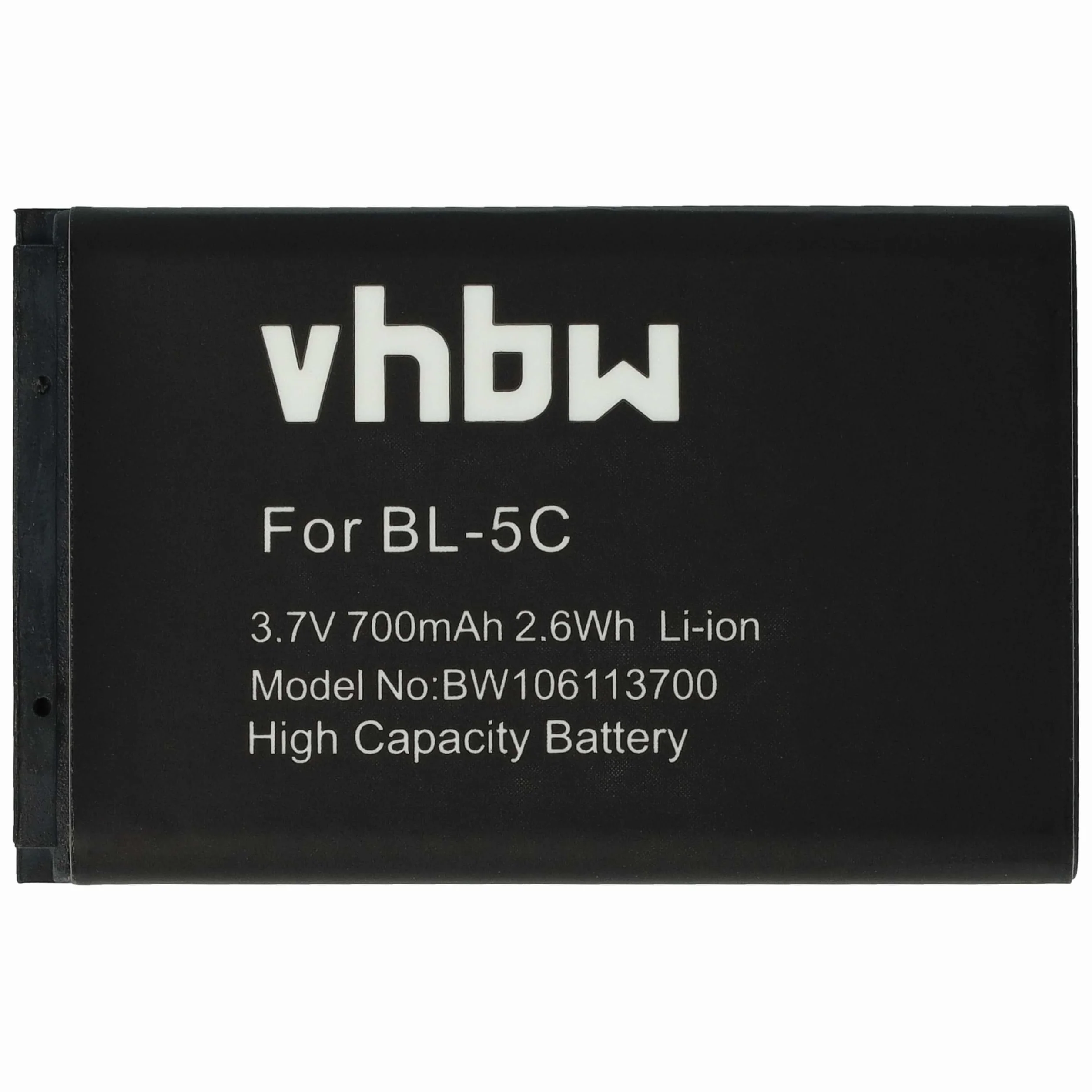 vhbw akumulator kompatybilny z i-Blue 757 Pro HX-N3650A BA-01 HX-N3650U-G GPS Bluetooth 700mAh 3,7 V Li-Ion