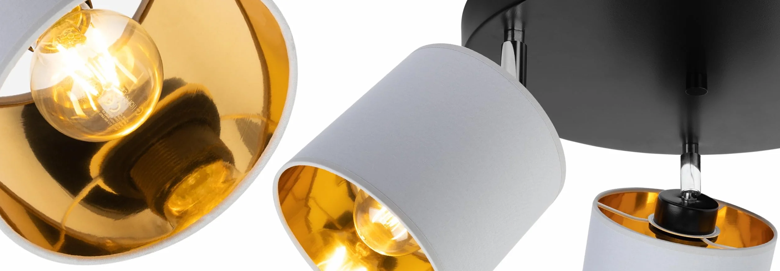 Lampa wisząca sufitowa żyrandol złota plafon LED – Nowoczesna lampa LED do salonu, sypialni i kuchni