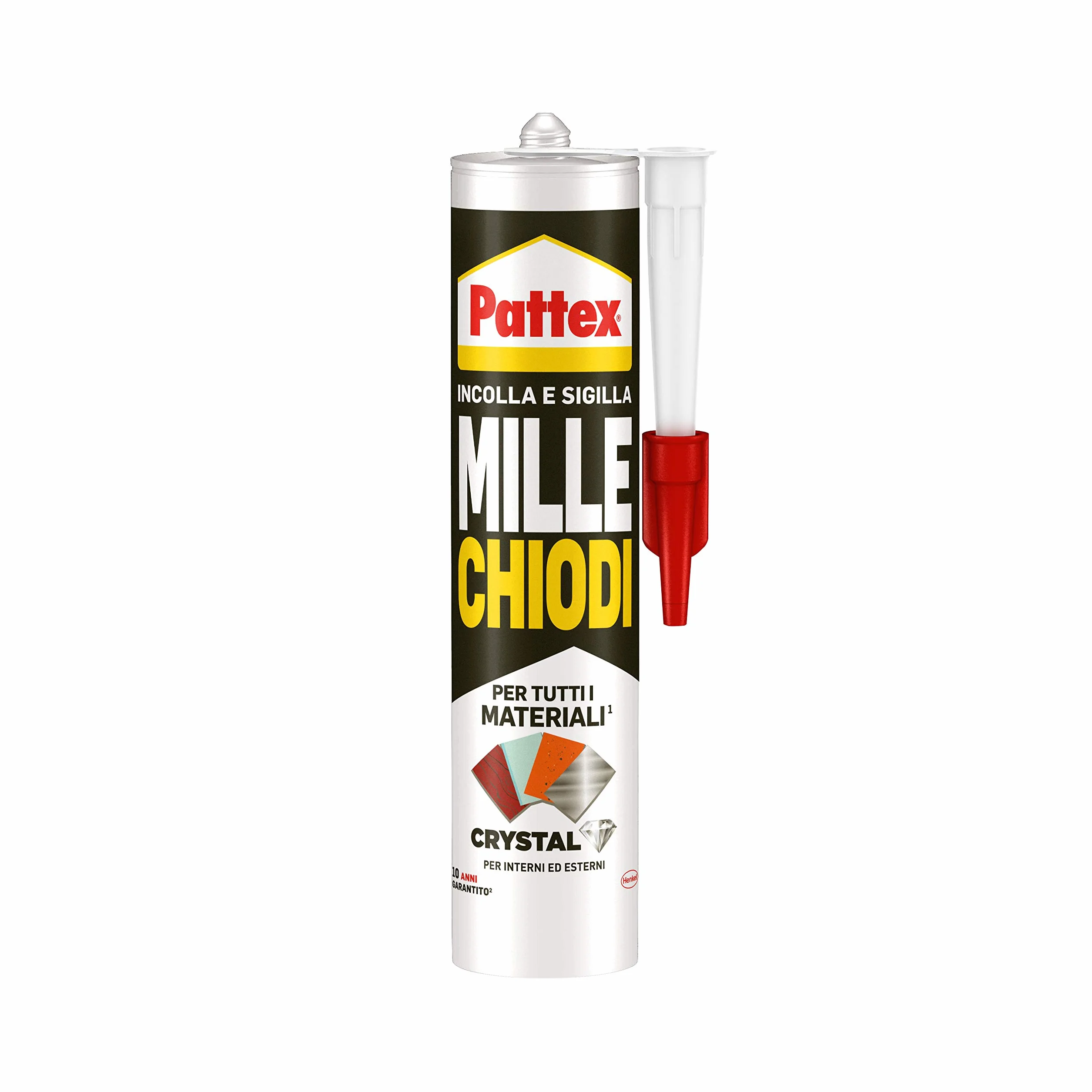 Pattex 2449232 Millechiodi Crystal, 290 g
