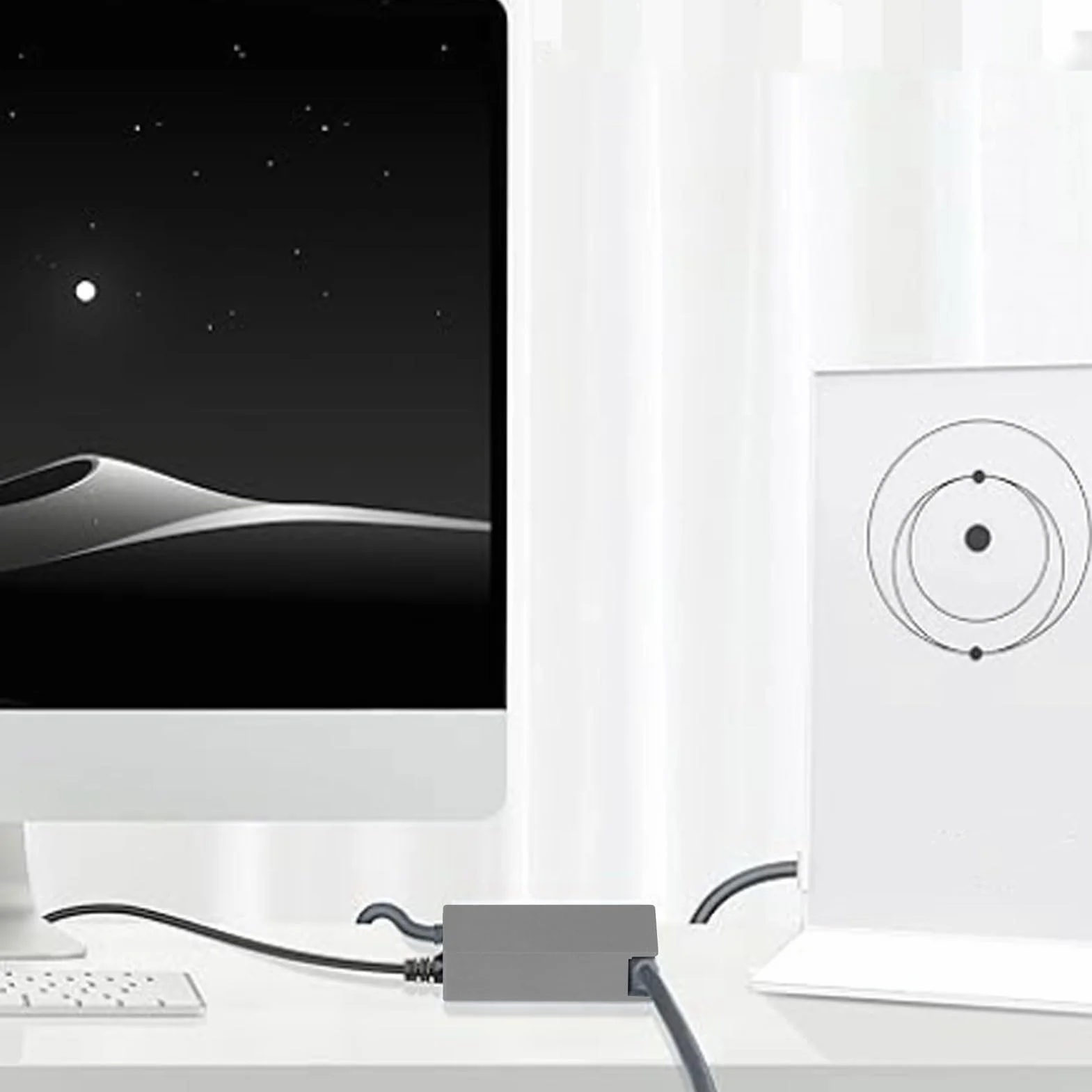 Adapter Ethernet, Satelitarny Internet Plug and Play V2 Prostokątna Antena Sieciowa Antena Satelitarna Adapter Ethernet do Anteny Gen 2 i Routera