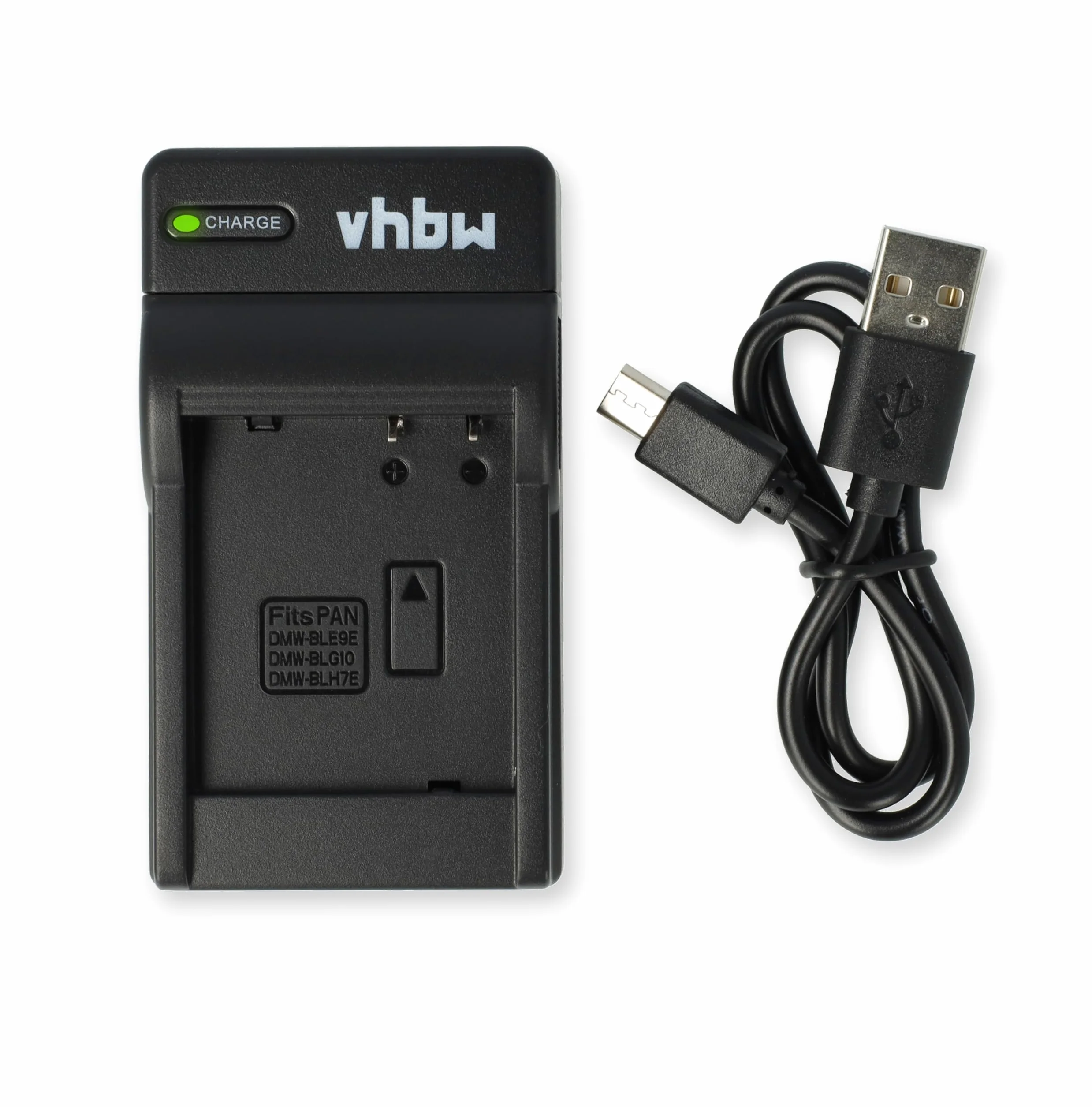 vhbw Ładowarka USB kompatybilna z aparatem Nikon CoolPix S200, S220, S225, S230, S3000, S4000, S500, S510, S5100, S570, S60, S600, S700, S80