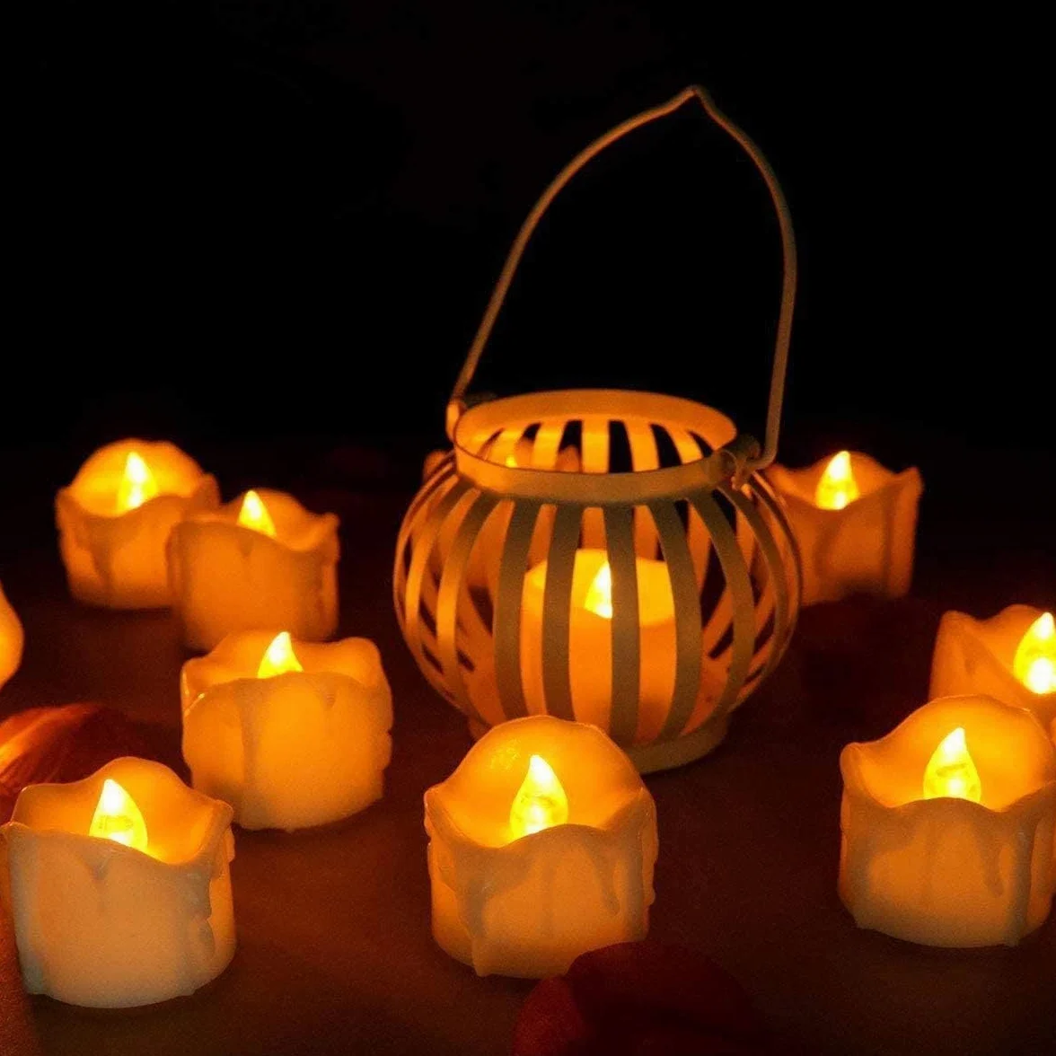 Świece Led, Bezpłomieniowe Świece Led, z Funkcją Timera, 12 Sztuk, Migoczące Świeczki Elektryczne, Dekoracja Na Choinkę, Wielkanoc Lub Wesele, Kolor Biały
