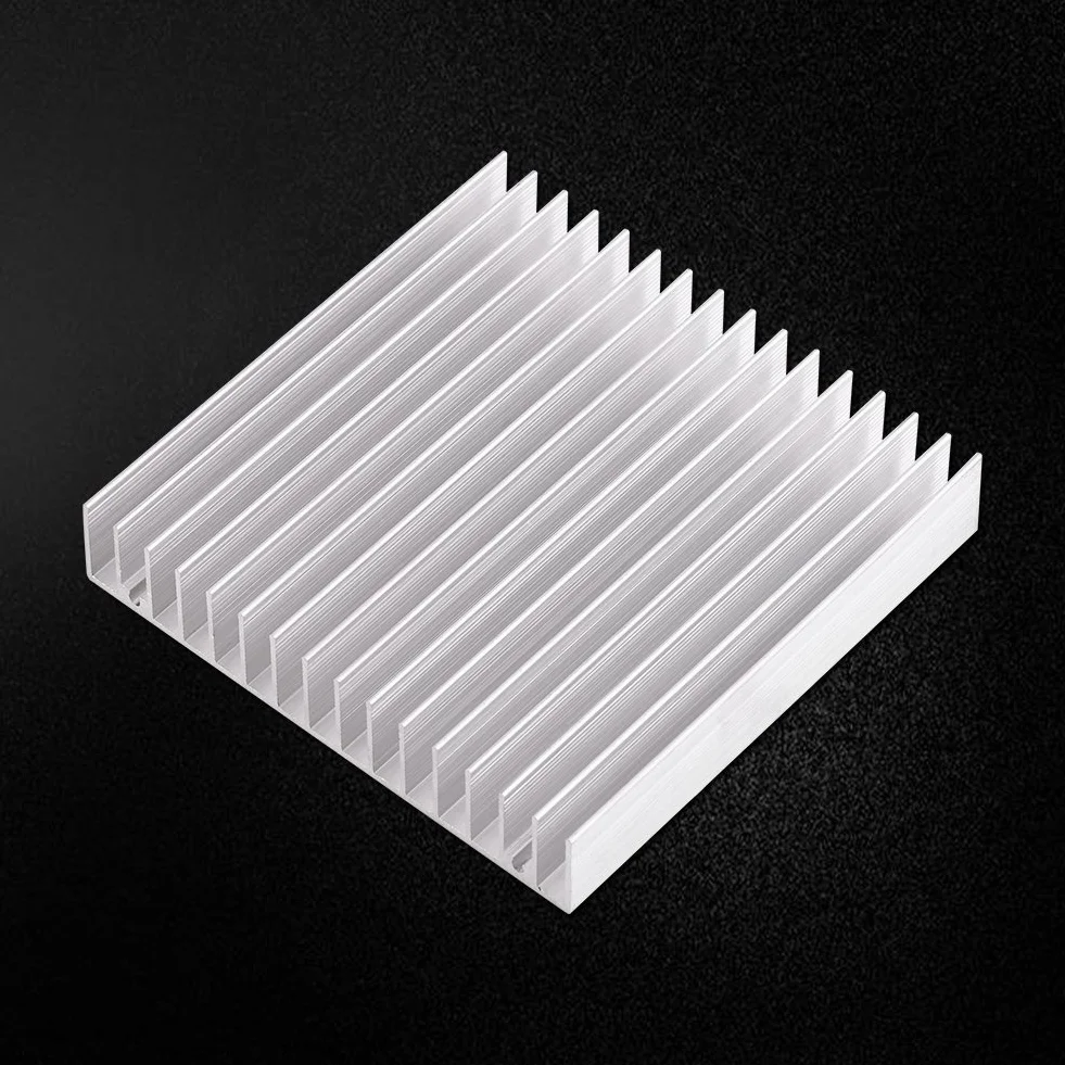 Aluminiowy radiator 100 x 100 x 18 mm Heatsink do procesora