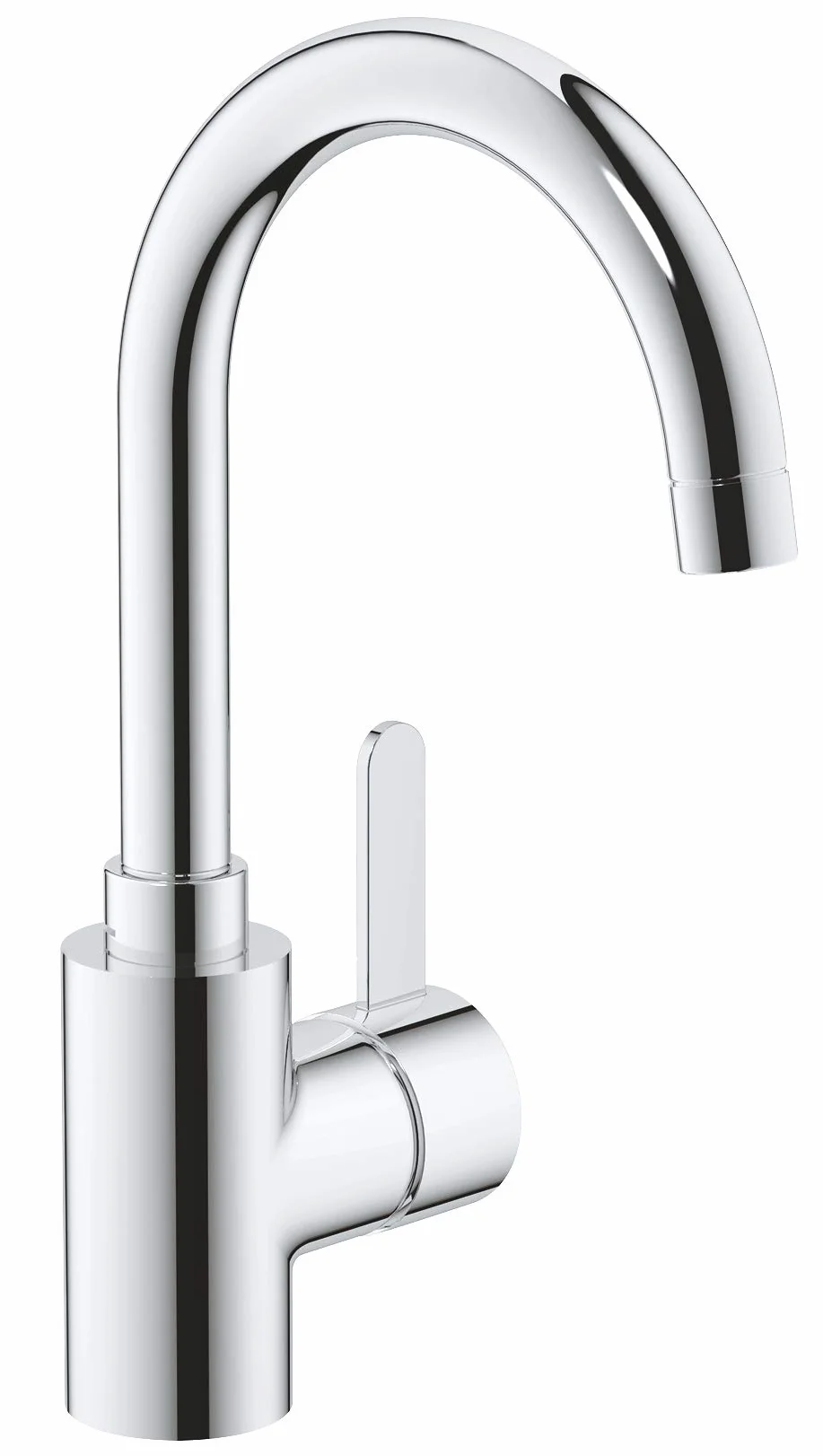 GROHE Eurosmart Cosmopolitan - jednouchwytowa bateria umywalkowa (DN 15, rozmiar L, trwała powierzchnia), chrom, 23933001