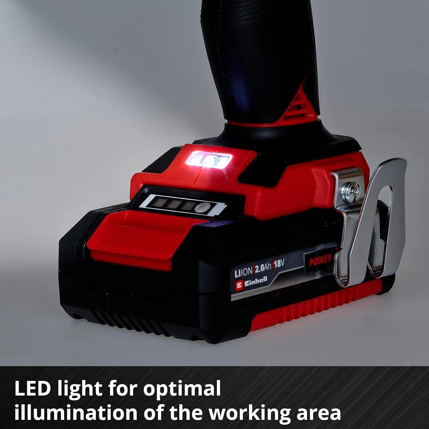 Einhell Te-Cd 18 Li-I Bl Wiertarko-Wkrętarka, Czerwony/Czarny, ‎7,8 x 2,91 x 9,25 cm; 1,5 kg
