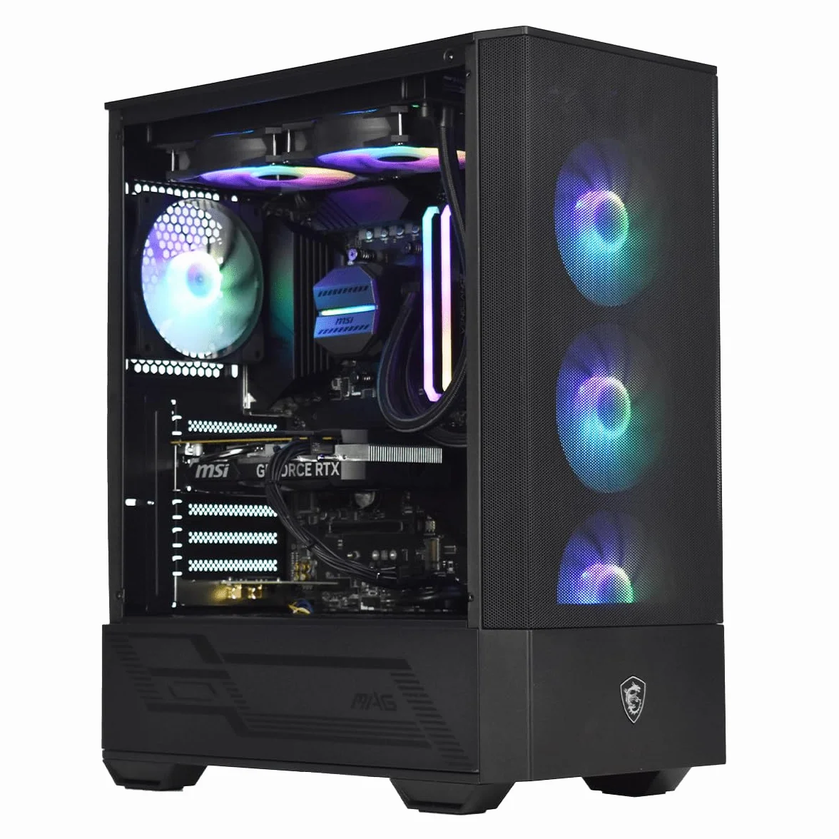 MSI PC Gamer RTX 4060 R7 5700X 16GB DDR4 1TB NVMe
