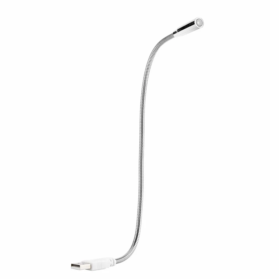 Elastyczna Mini Lampka LED USB Regulacja Natężenia Światła Do Czytania Laptop PC Notebook