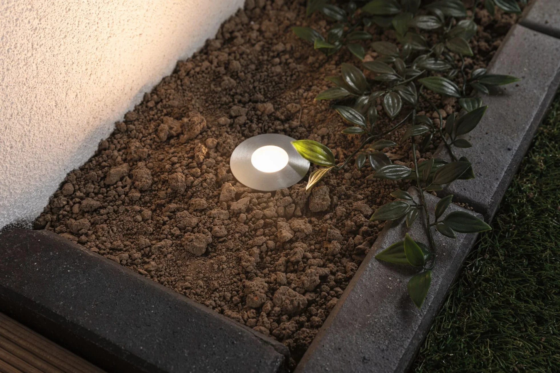 Paulmann 93951 Plug & Shine Floor Mini IP67 3000K 2,5W 24V 93951 oprawa dogruntowa LED ośw. zewnętrzne reflektor gruntowy