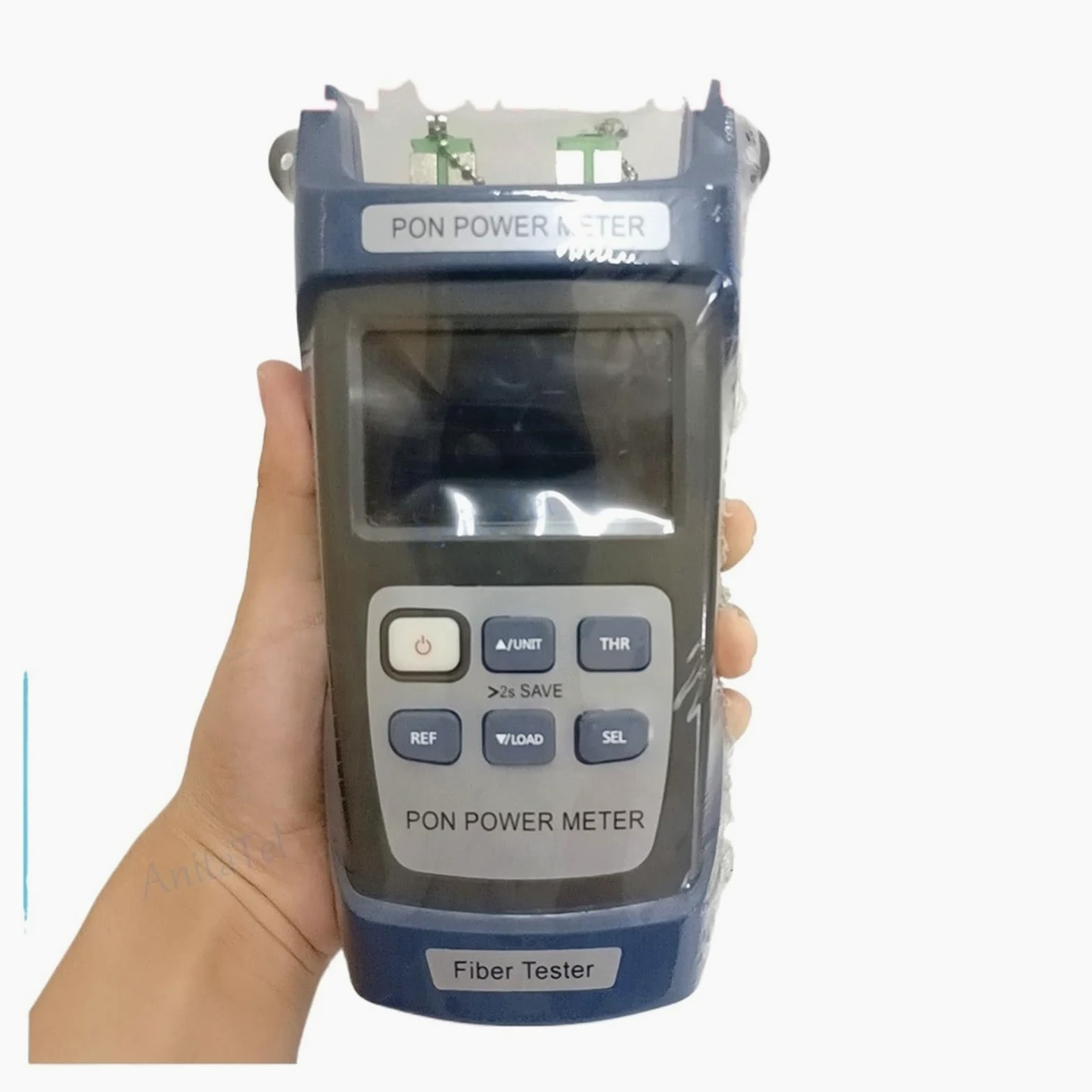 Tester światłowodowy, Ręczny Światłowodowy Miernik Mocy OPM PON 1310/1490/1550nm SC/APC SC/UPC Złącze Miernik Mocy Optycznej Tester Światłowodowy(Sc Apc Port)
