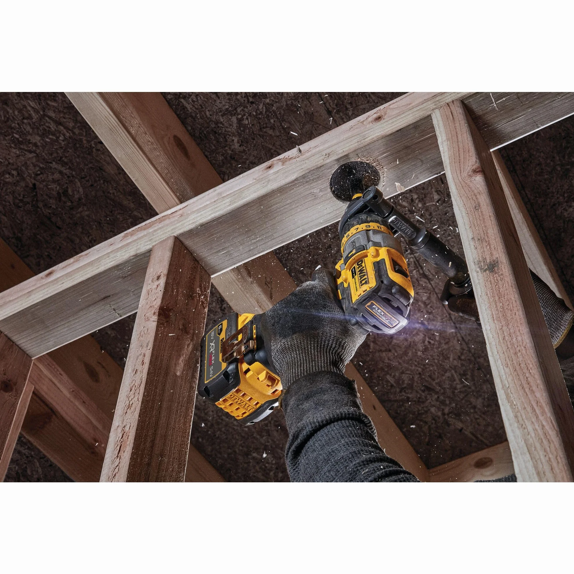 DEWALT DCF850NT-XJ bezszczotkowy, kompaktowy napęd Impact Driver, 1/4 cala gniazdo sześciokątne 200 Nm, 3 prędkości, 18 V, bezprzewodowy