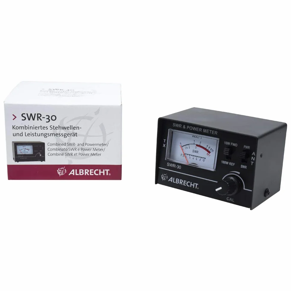 Midland-Albrecht SWR30 miernik mocy SWR 10-100 W 27/28 MHz
