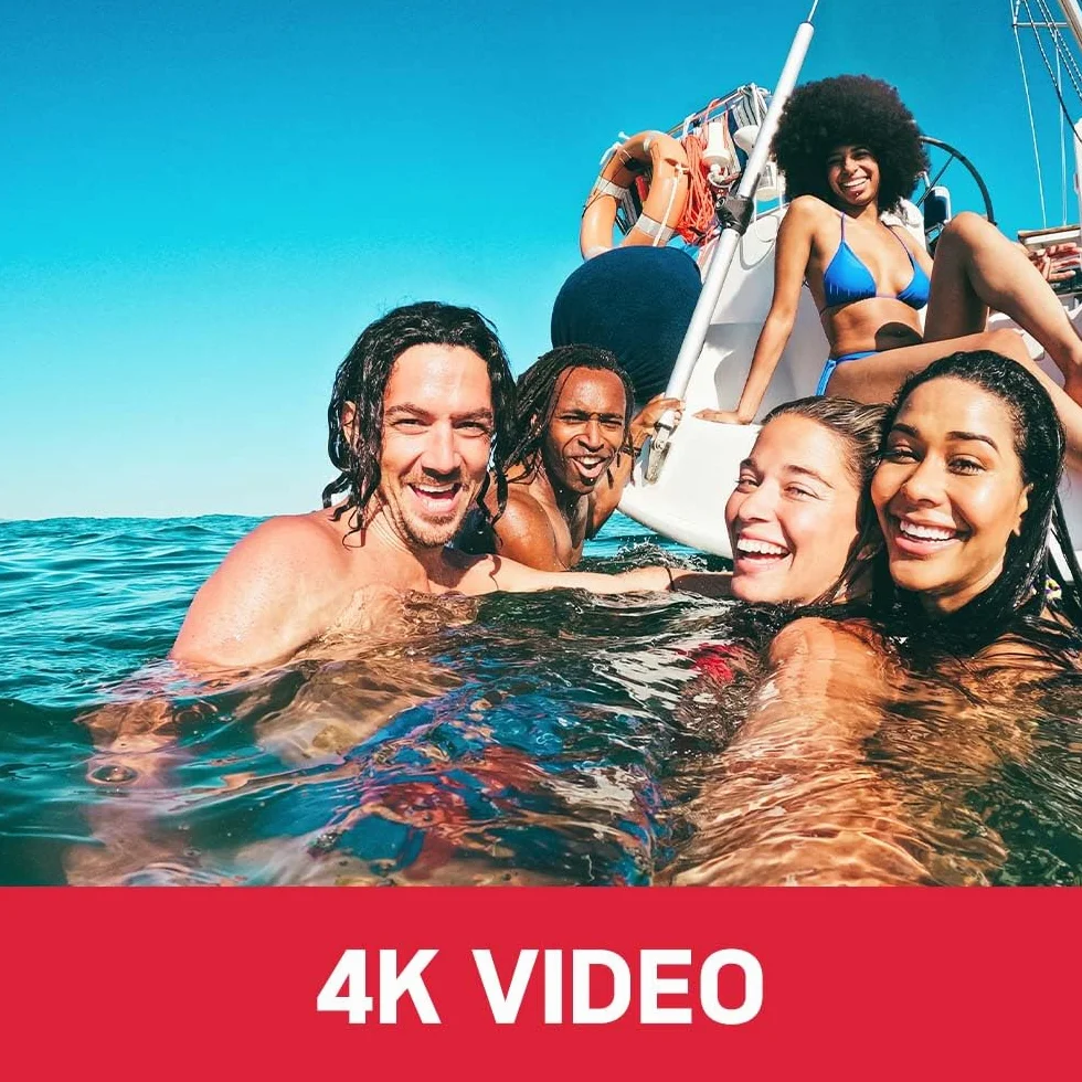 AgfaPhoto Realishot WP9500 Wodoszczelny aparat cyfrowy 24 MP 18x zoom 4K 7 m czarny