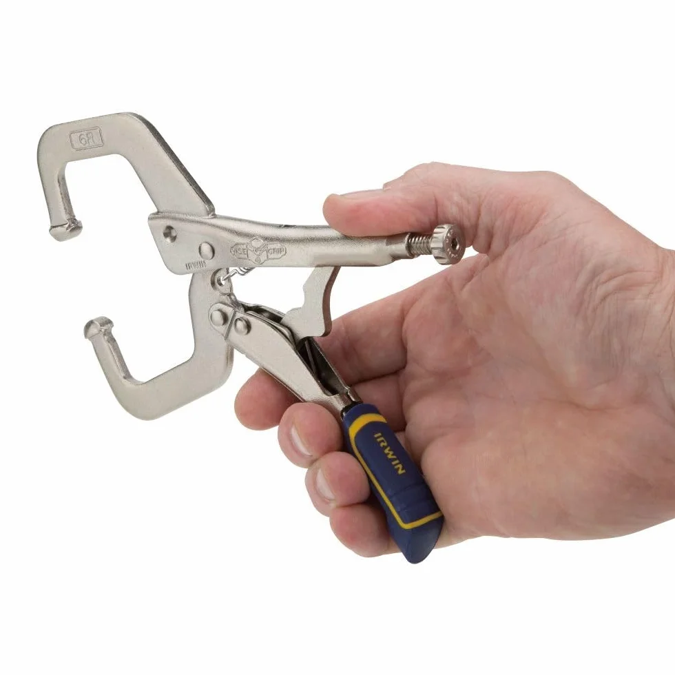 IRWIN VISE-GRIP szczypce spawalnicze, szybkie wydanie, blokada zacisku C, 15 cm (IRHT82585)