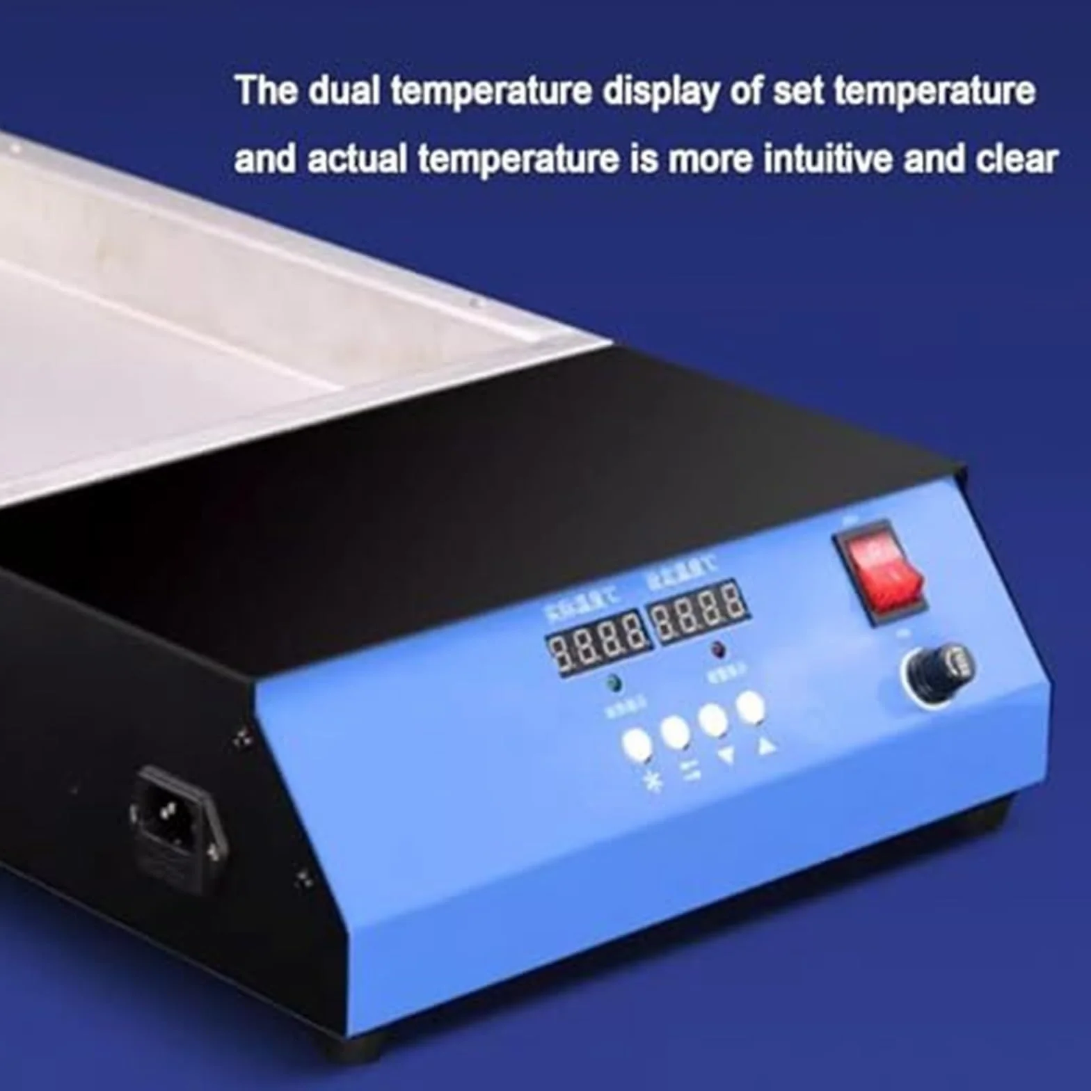 Piec do topienia lutowniczego z szerokim zakresem temperatur 30-400 ° C, 5700 g bezołowiowy tygiel cynowy tytanowy, szybko nagrzewany elektryczny piec do lutowania
