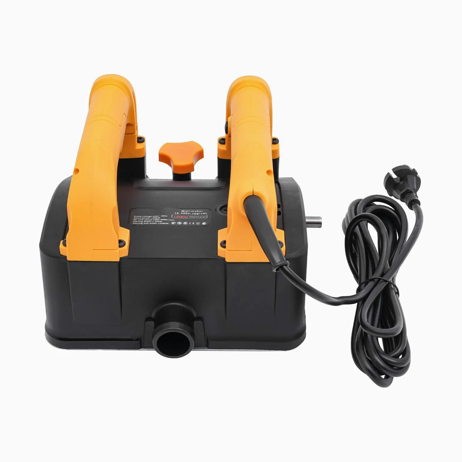 Elektryczna frezarka do betonu 1200 W, 1000-4000 obr./min, szerokość strugania 15 cm i regulacja głębokości 1-4 mm, strug ścienny do renowacji ścian i usuwania tynku