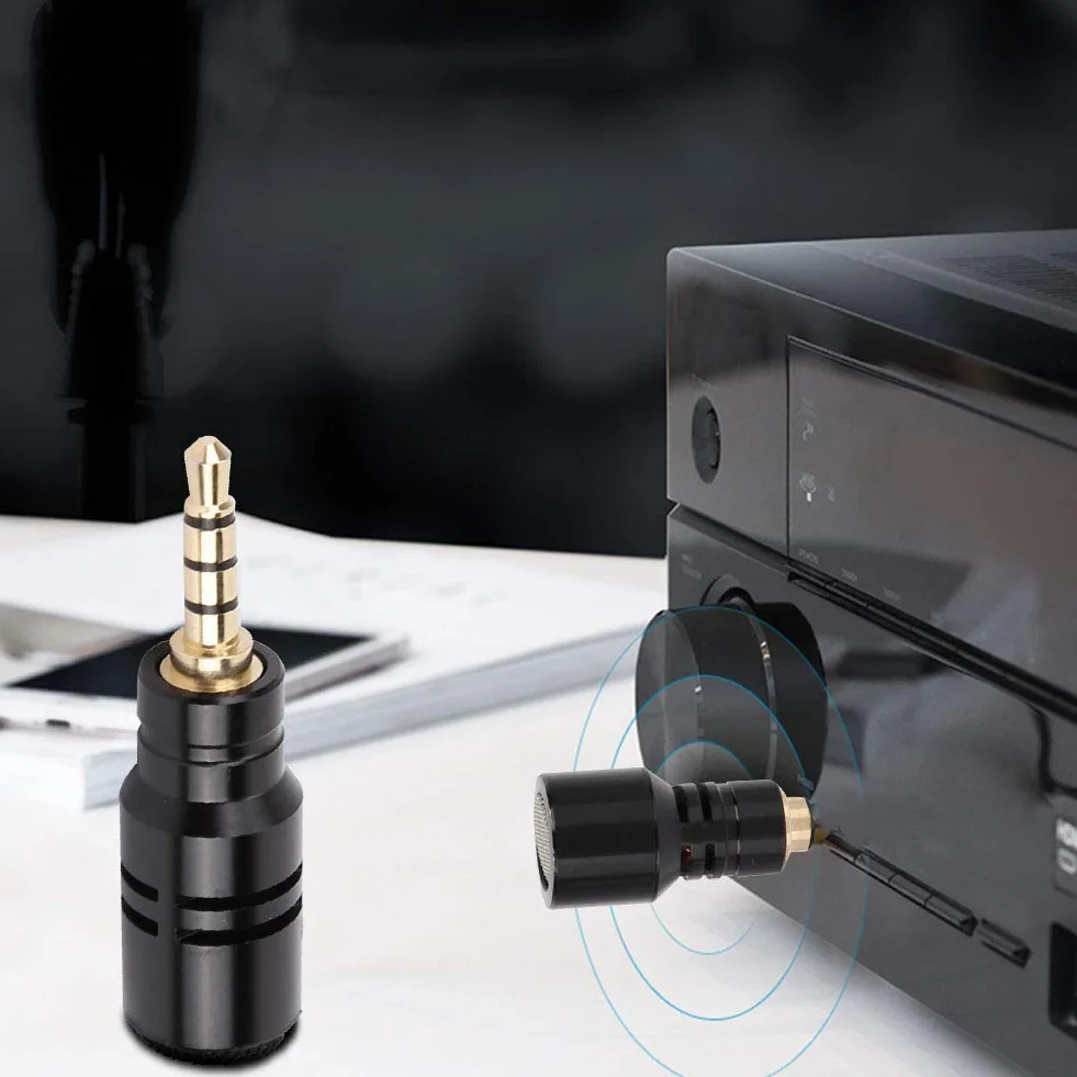 Topiky Mini mikrofon EY-630A pojemnościowy wysoka czułość przenośny jack 3,5 mm do smartfonów