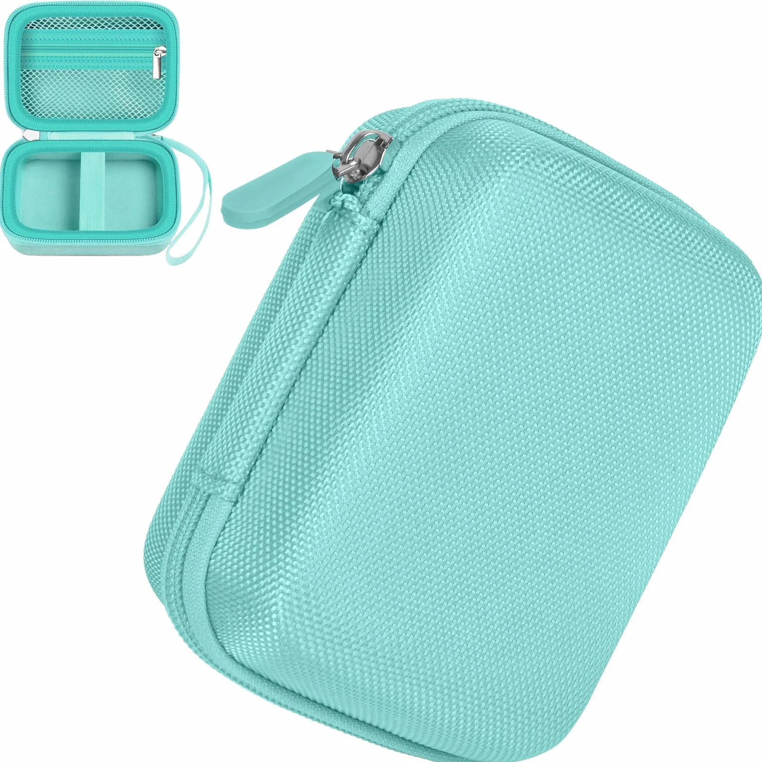 casmilee Torba na aparat cyfrowy dla ROQIOO/CAMKORY/SIXTARY/VAHOIALD/Sevenat/FlyFrost: kompaktowy aparat fotograficzny FHD 1080P 36MP z 2,4" ekranem LCD - aparaty cyfrowe dla dzieci, mała skrzynka do