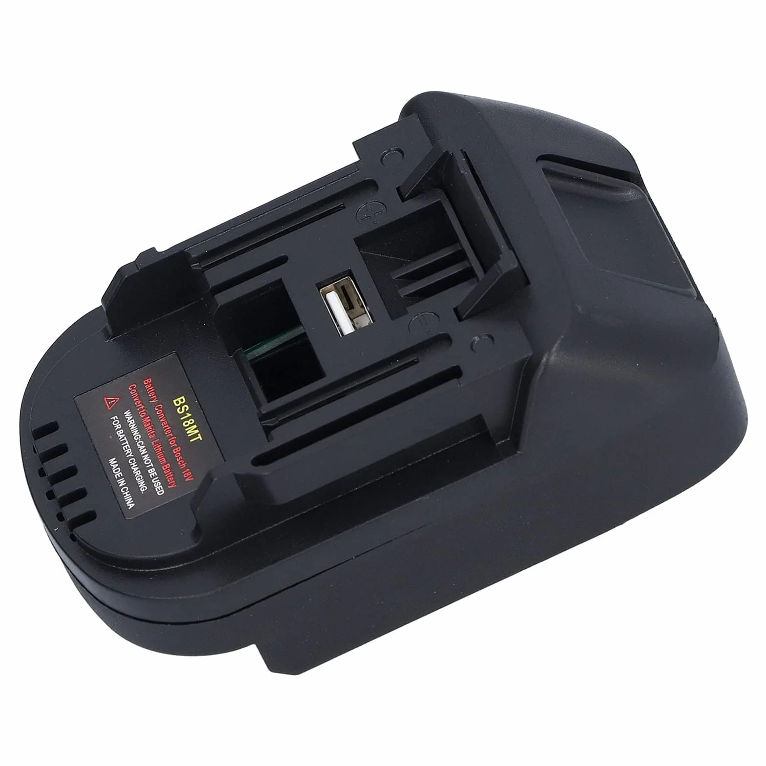 Adapter Akumulatora BS18MT Konwersja do Bosch 18 V na Elektronarzędzie z ładowaniem USB 5 V 2.1A