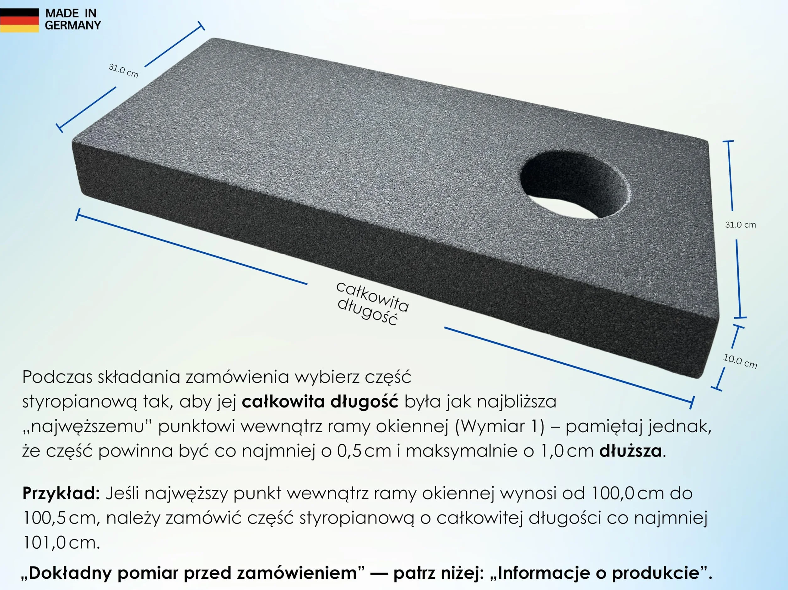 Uszczelka okienna 30–249 cm do klimatyzatora przenośnego i suszarki wywiewowej, także do drzwi – szybki montaż bez wiercenia/klejenia – uszczelka do klimatyzatorów [115 cm]
