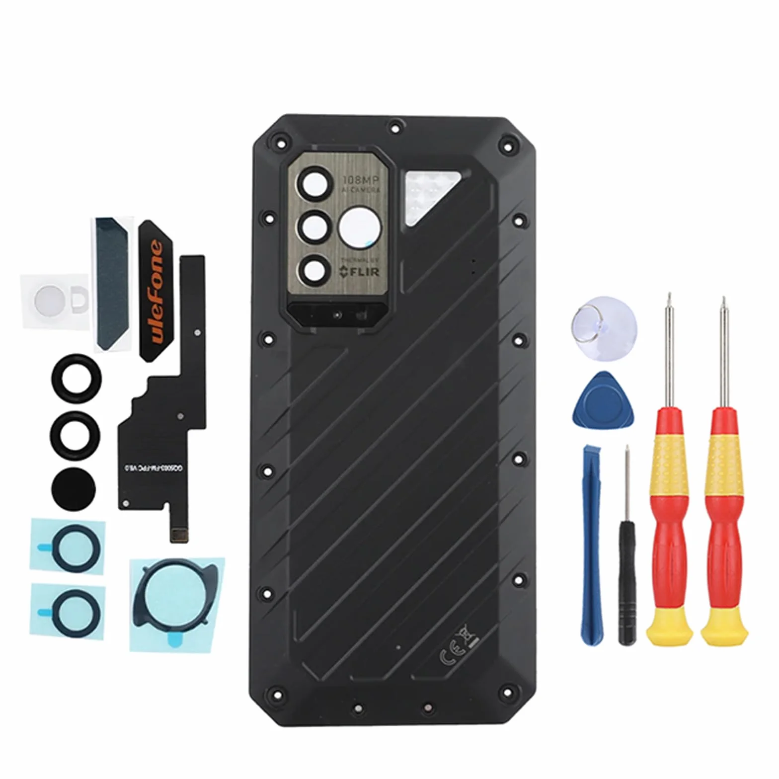 Pokrywa baterii kompatybilna z Ulefone Power Armor 18T 19T 18T Ultra zastępcza naprawcza tylna obudowa