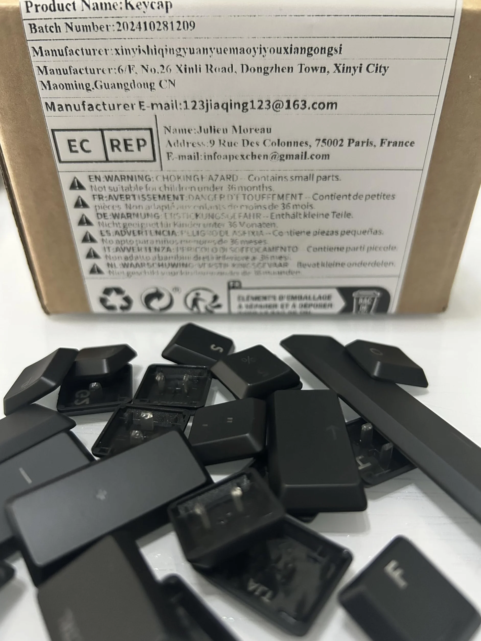 Translucent Keycaps for Logitech G813/G815/G913/G915/G915 TKL Mechanical Keyboards UK Layout