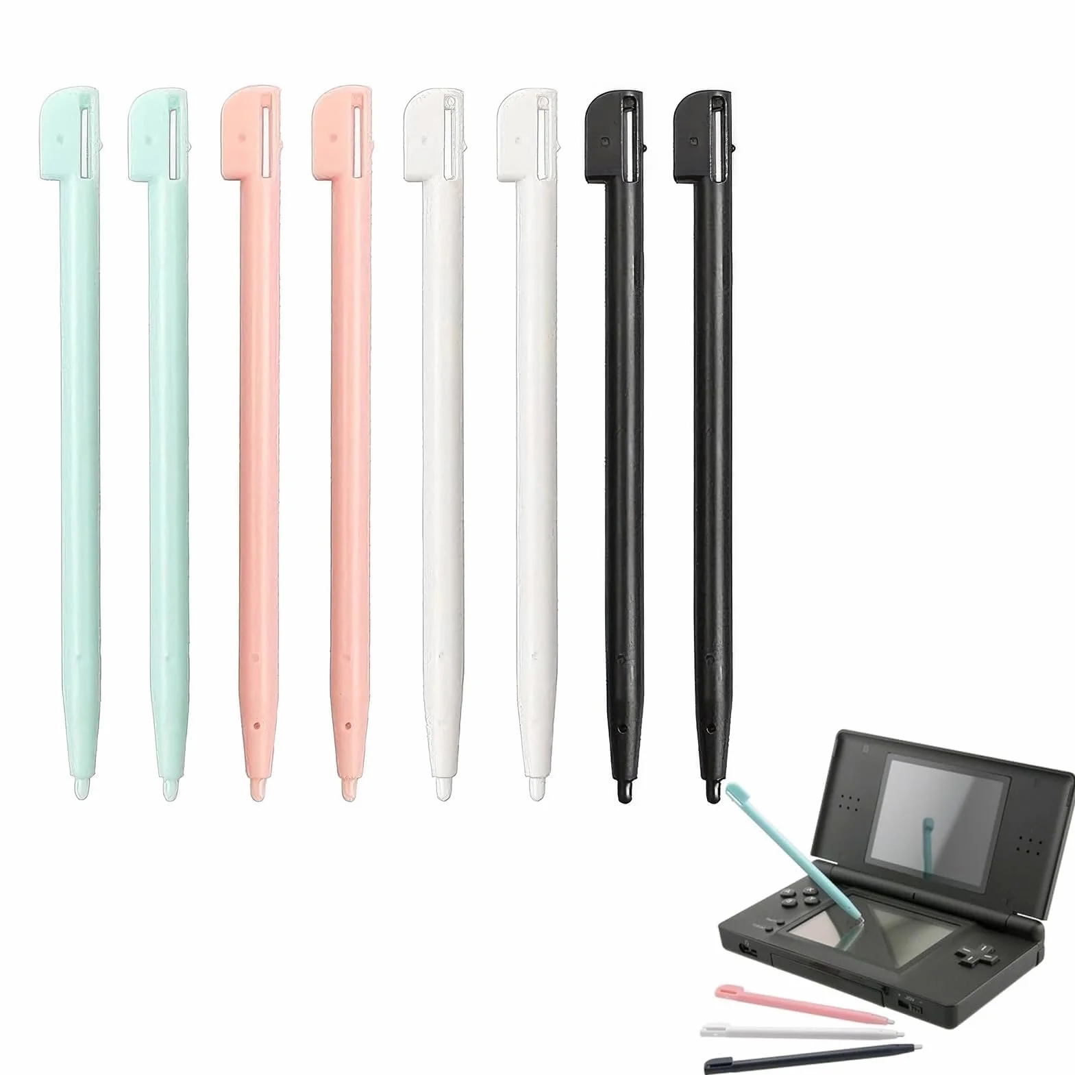 Rysik do ekranu dotykowego do 3DS NDS Lite DSL NDSL plastikowa końcówka (8)