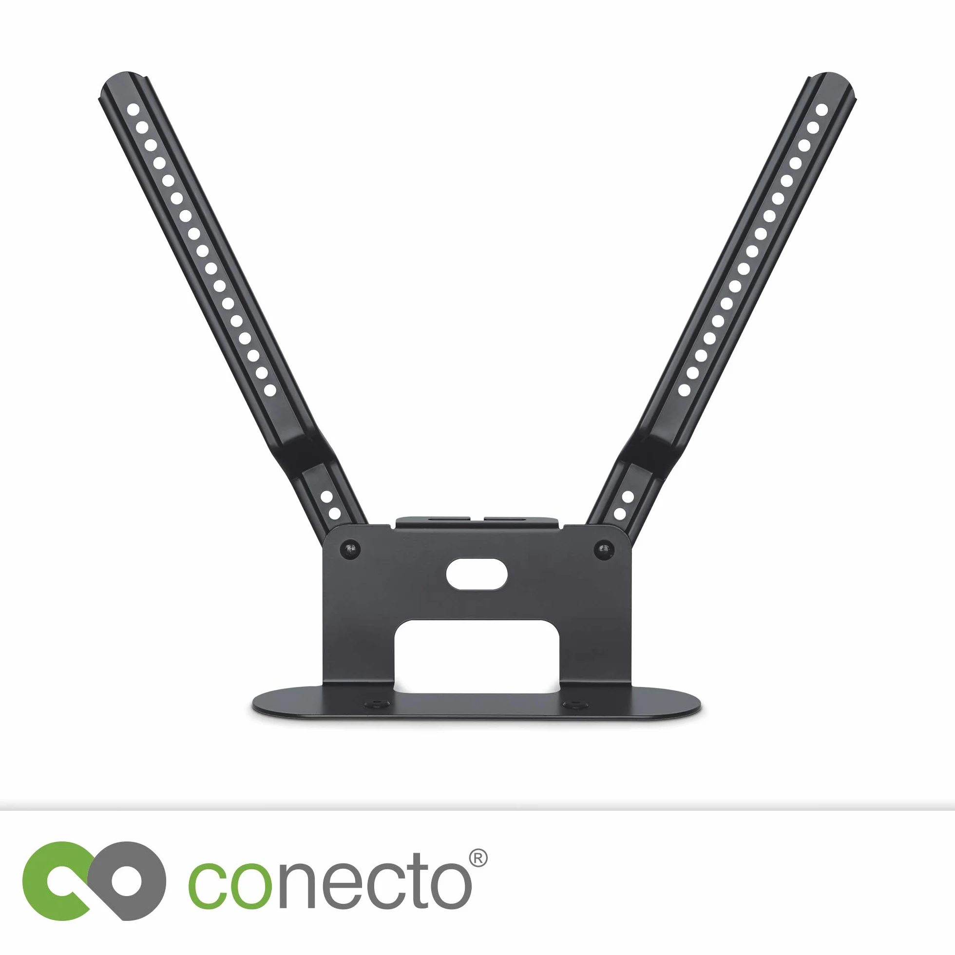 conecto CC50650 uchwyt do bezpośredniego montażu na telewizorze, kompatybilny z soundbarem SONOS BEAM, nośność: 5 kg, czarny