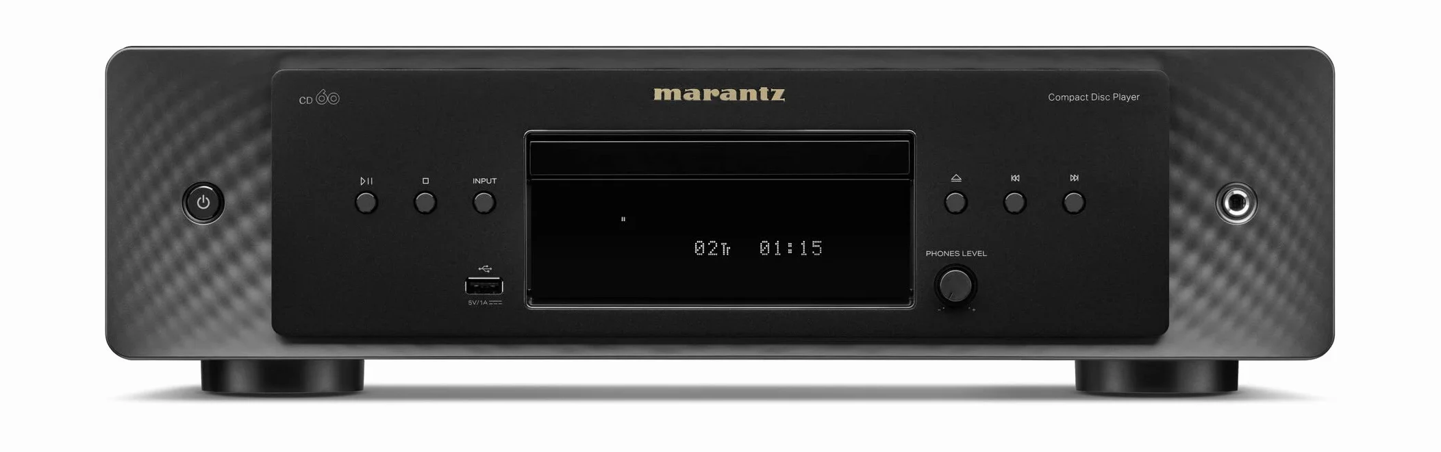 Marantz CD60 Odtwarzacz CD Czarny 8 Formatów