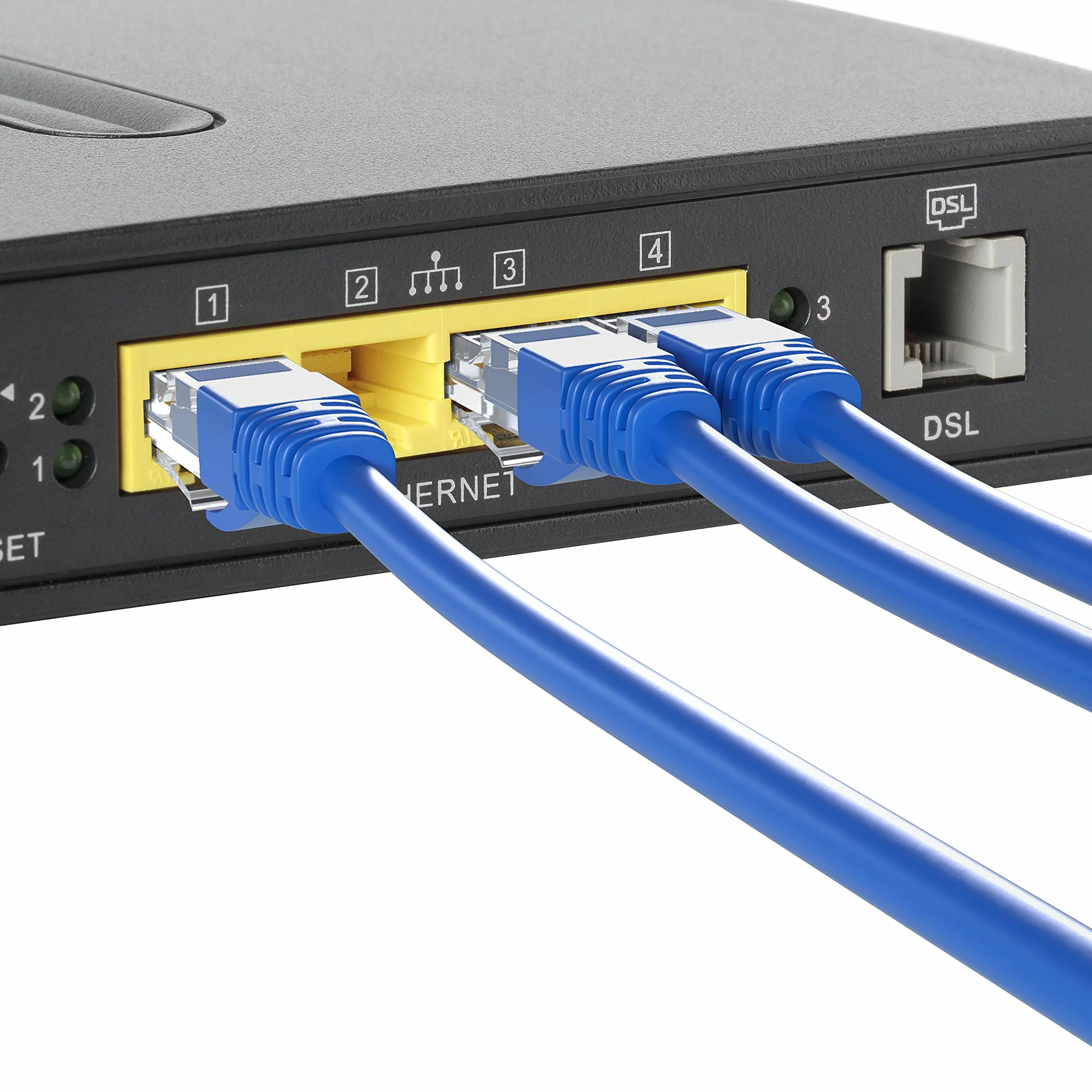 Mr. Tronic Kabel Ethernet 5m Cat 5E LAN RJ45 UTP AWG24 1 Gb/s