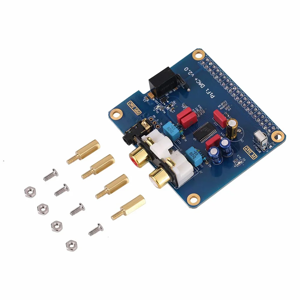 Rasp Pi HIFI DAC Hat PCM5122 Karta Dźwiękowa I2S dla 3 Model B 2B/B