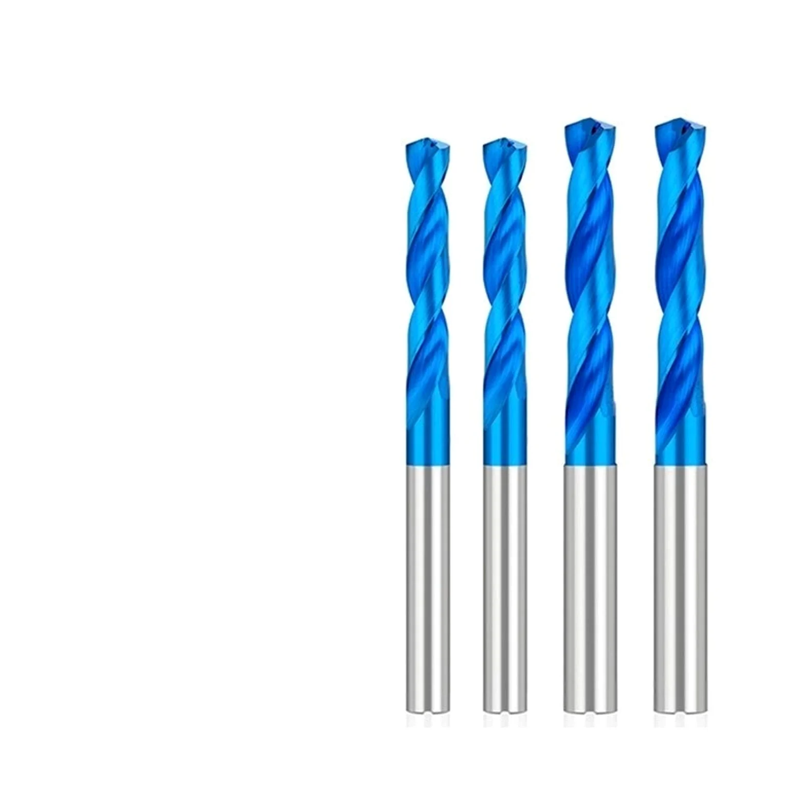 Wiertło 3D z twardego metalu 3-12 mm wiertło chłodzące wiertło spiralne niebieska powłoka wiertło do metalu 1 szt. (kolor: 7,2 mm)
