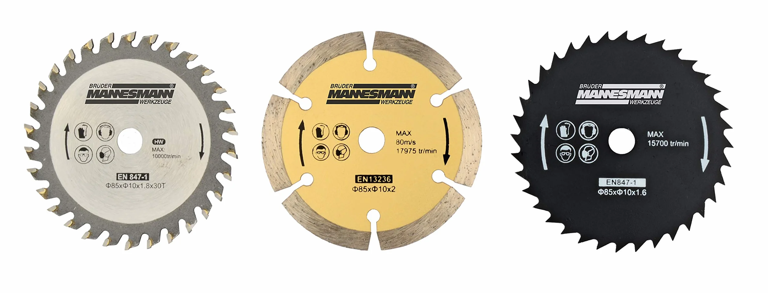 Brüder Mannesmann Werkzeuge Mini ręczna pilarka tarczowa (600 W) M12891