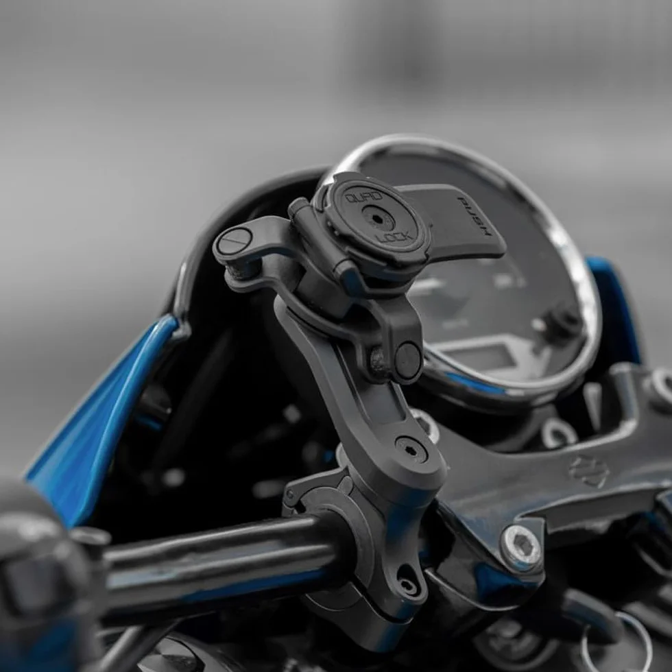 Quad Lock Uchwyt Telefonu Motocyklowy PRO Zestaw z Amortyzatorem Drgań Galaxy S25 MAG Etui