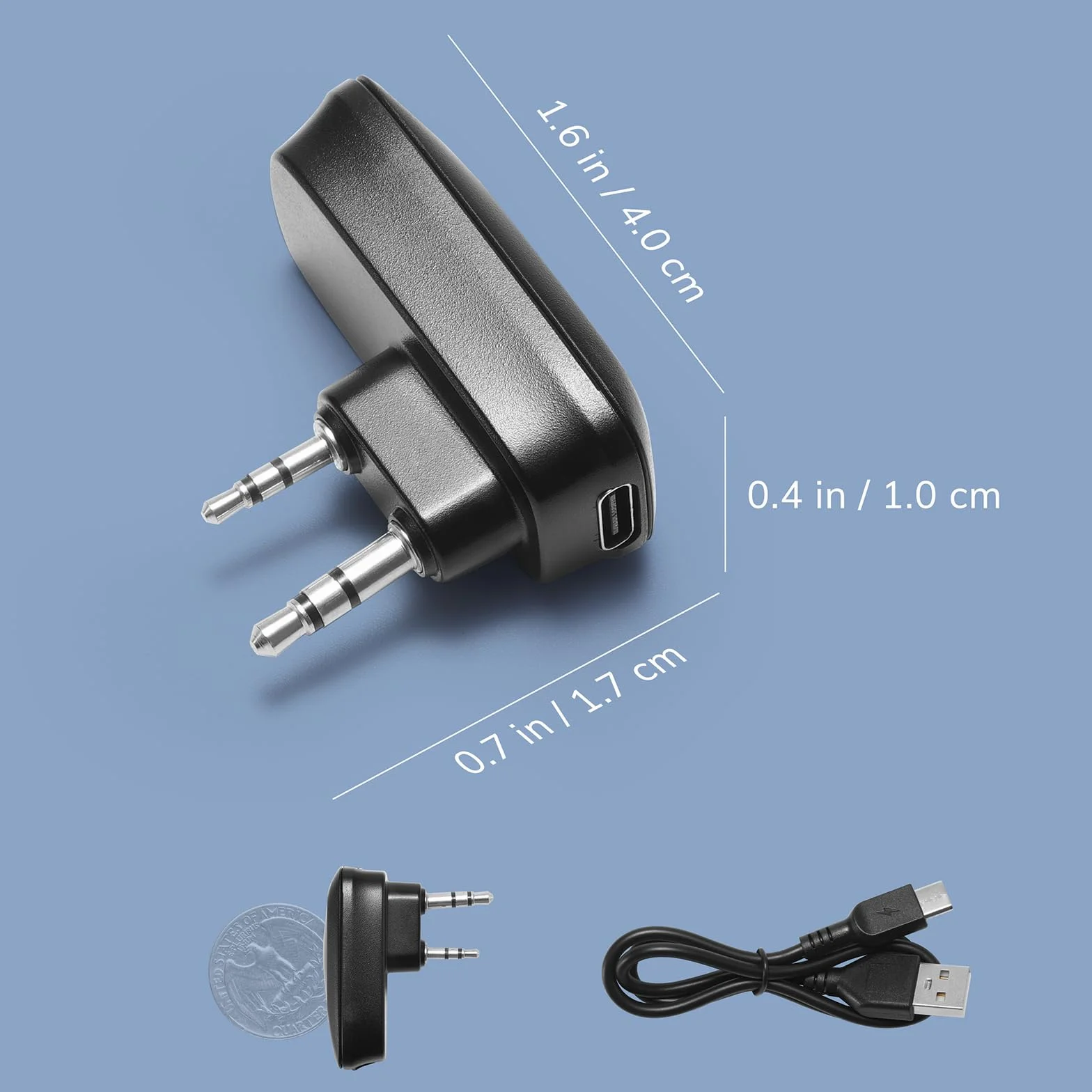 BAOFENG A1D bezprzewodowy adapter programowania do UV-5R, GT-5R Mini, UV-5RM Plus, BF-888S, K5 Plus, UV-32