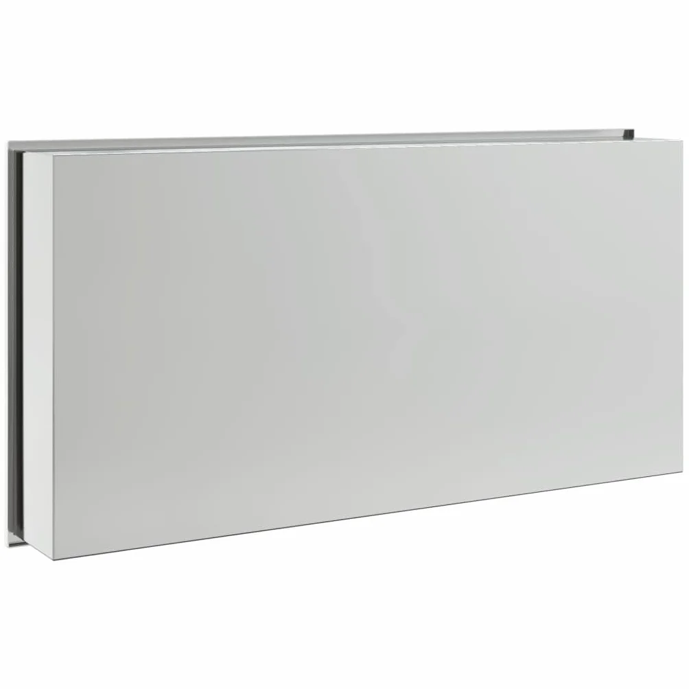 vidaXL Wnęka prysznicowa, szczotkowana, srebrna, 62x32x9 cm, stal, wnęka łazienkowa, wnęka do zabudowy, wnęka prysznicowa ze stali nierdzewnej