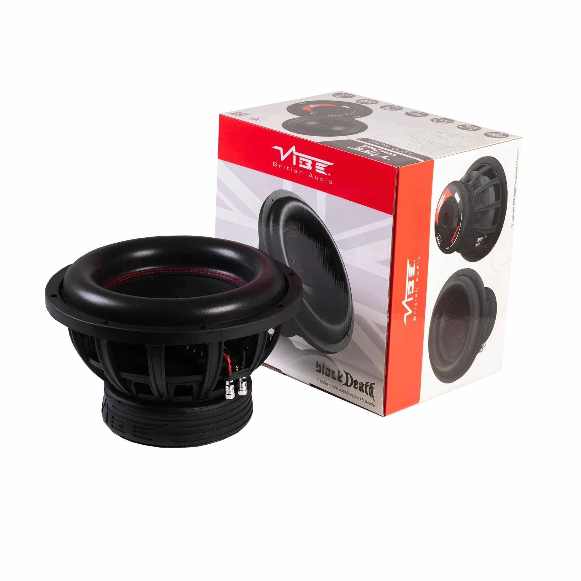 VIBE BD12SPL Subwoofer 30.5 cm 1500 W RMS SPL podwójny 4 om