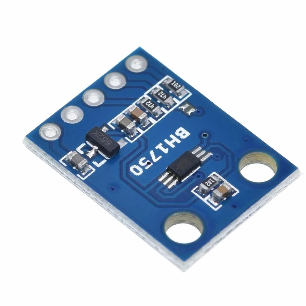 5 szt. moduł czujnika natężenia światła GY-302 BH1750FVI BH1750 3V-5V do Arduino AVR z kablem Dupont 30-pinowym