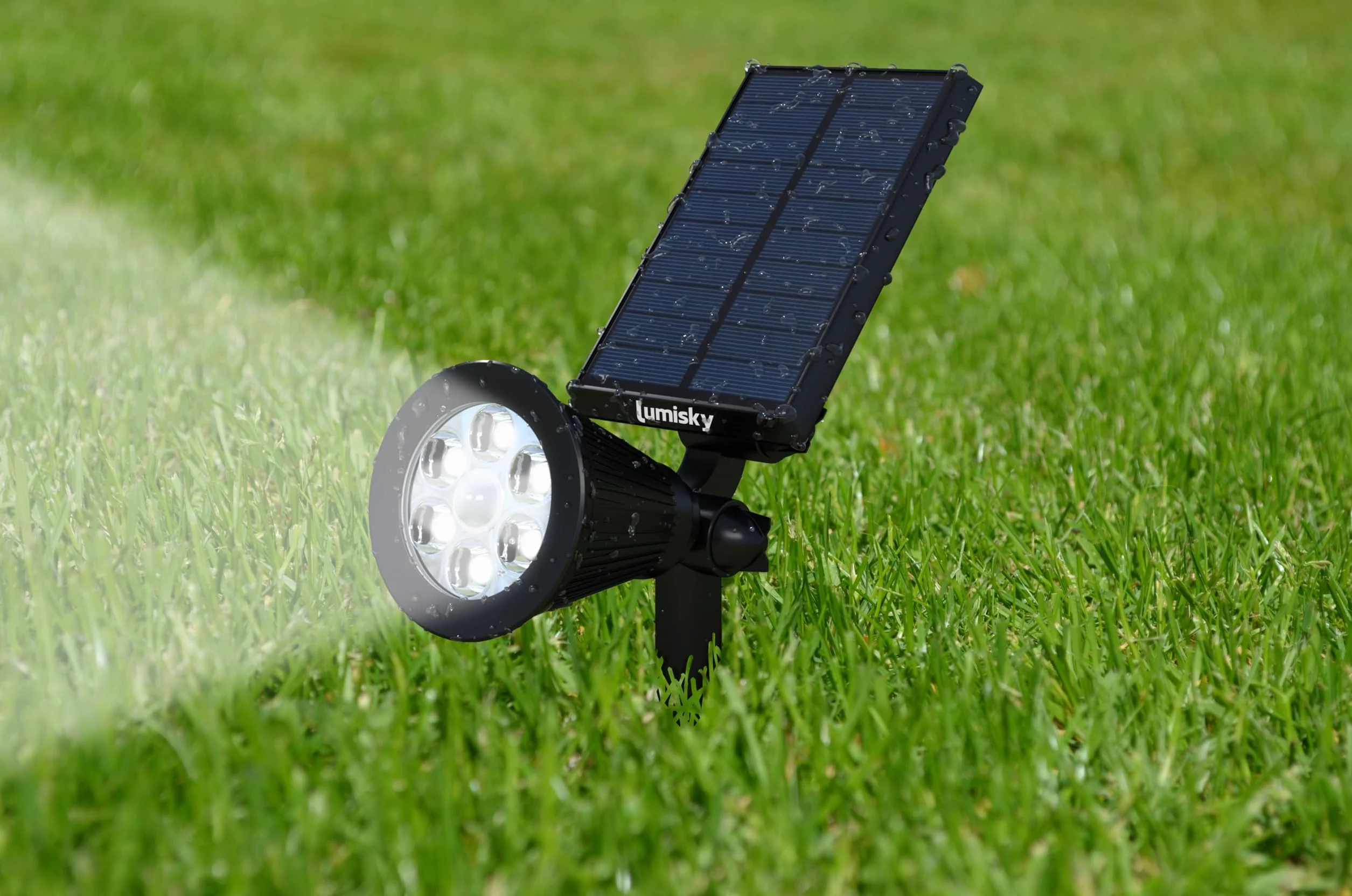 Lumisky Projektor solarny 2 w 1, 100 lm, Spiky W34
