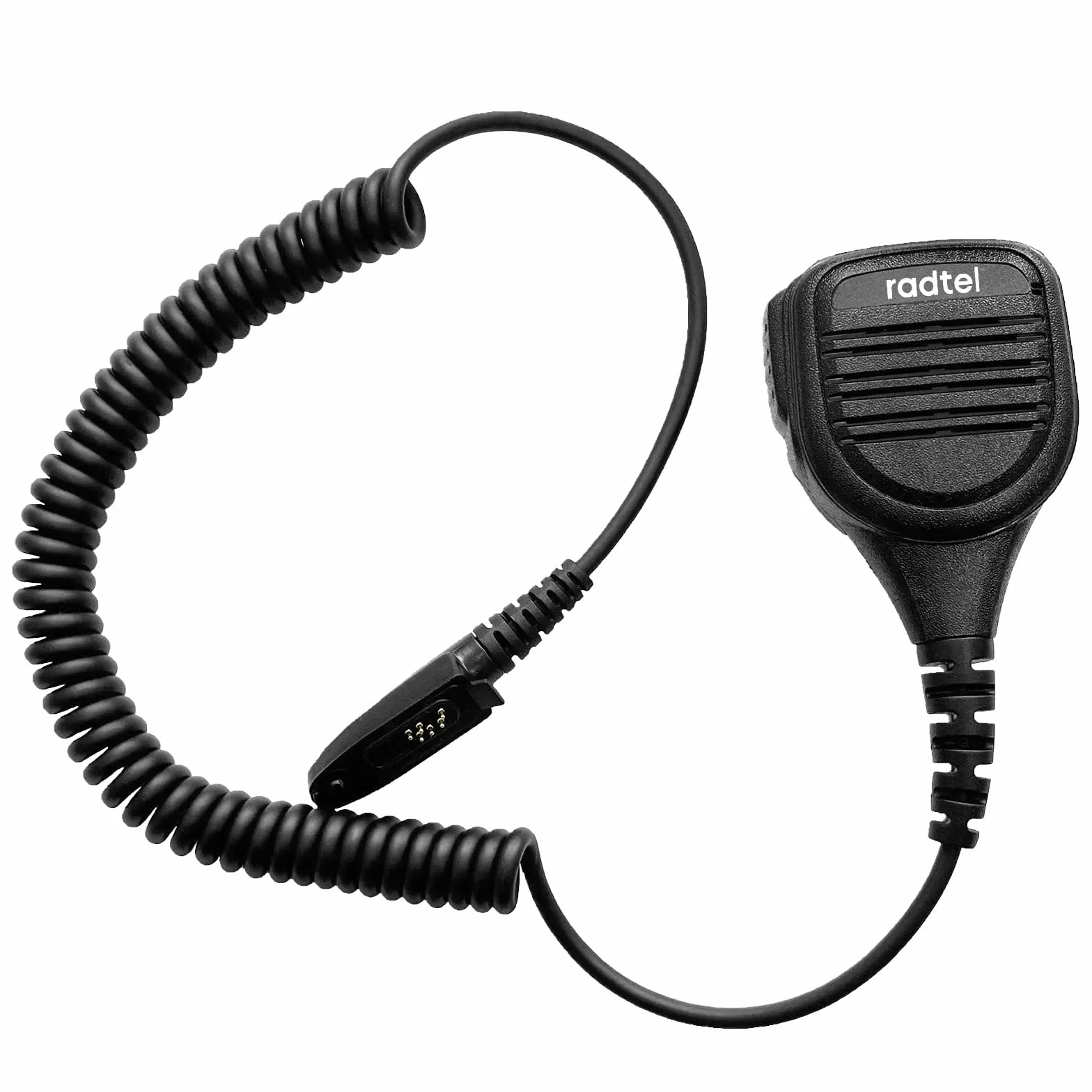 radtel Wytrzymały wodoodporny mikrofon głośnikowy do radia RT-880 UV-98 Plus, mikrofon Walkie Talkie z redukcją szumów mikrofon ramię PTT Mic dla RT-6D