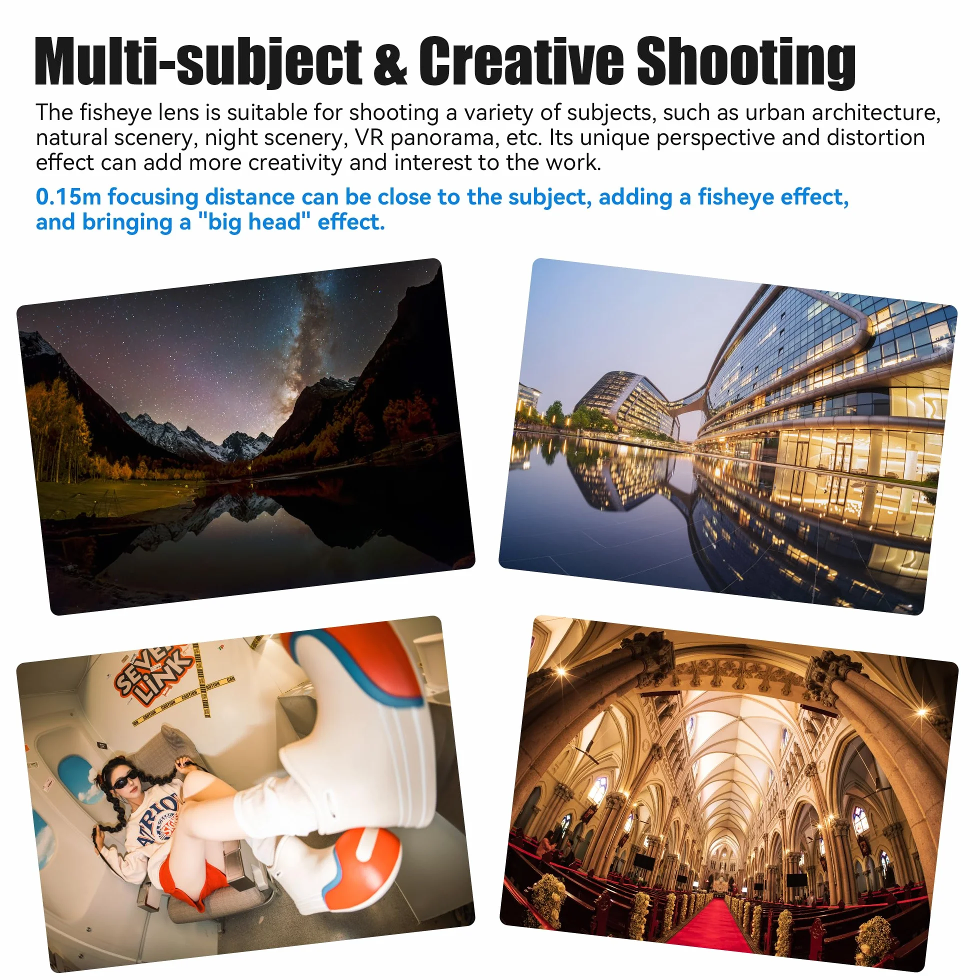 7artisans 10 mm F2.8 II Obiektyw ultraszerokokątny 185° Sony E-Mount
