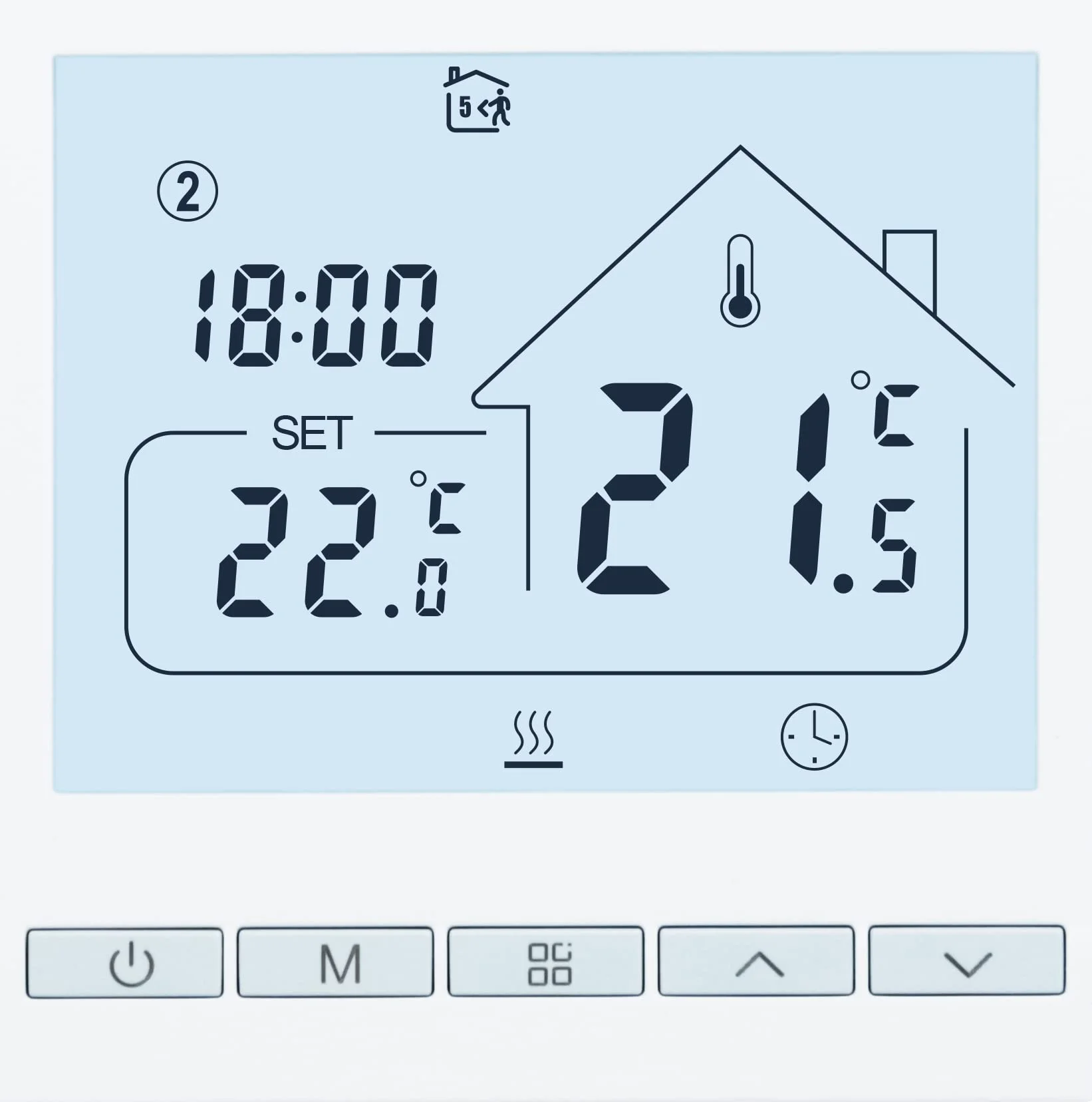 BEOK Tygodniowy programowalny inteligentny termostat Tuya, sterowany głosem Alexa termostat do ogrzewania podłogowego gazowo-wodnego. 3 A TOL47WIFI