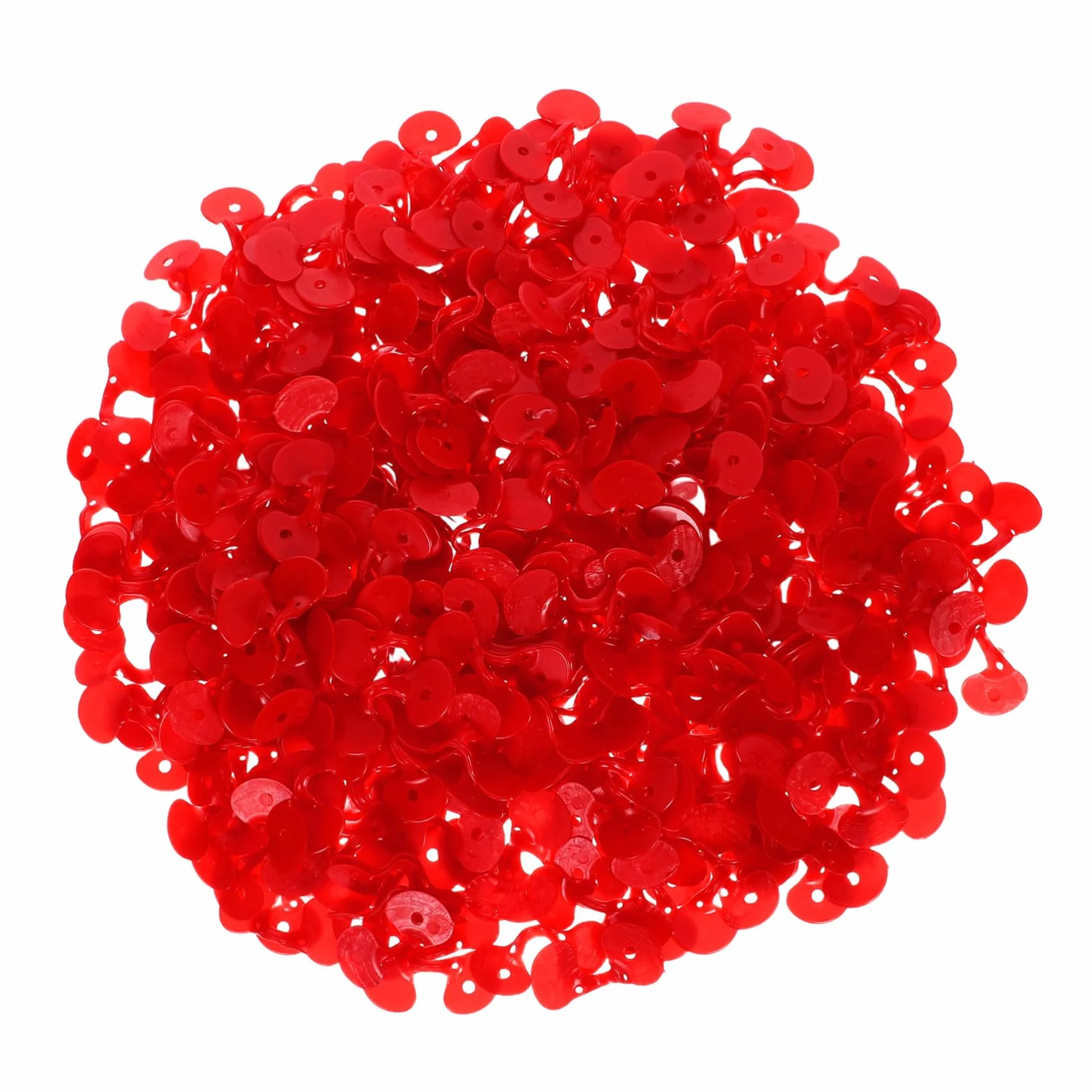 1000 Sztuk Szt Plastikowe Okulary dla Drobiu Ergonomiczne Antydzióbki Uniwersalne Narzędzia Przeciw Dziobaniu Kur Łatwe Utrzymaniu i Trwałe Okulary Ochronne dla Bażantów i