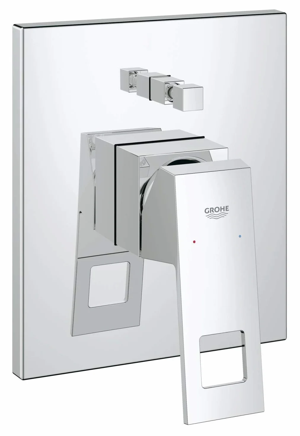 GROHE Eurocube Jednouchwytowa bateria do obsługi dwóch wyjść wody