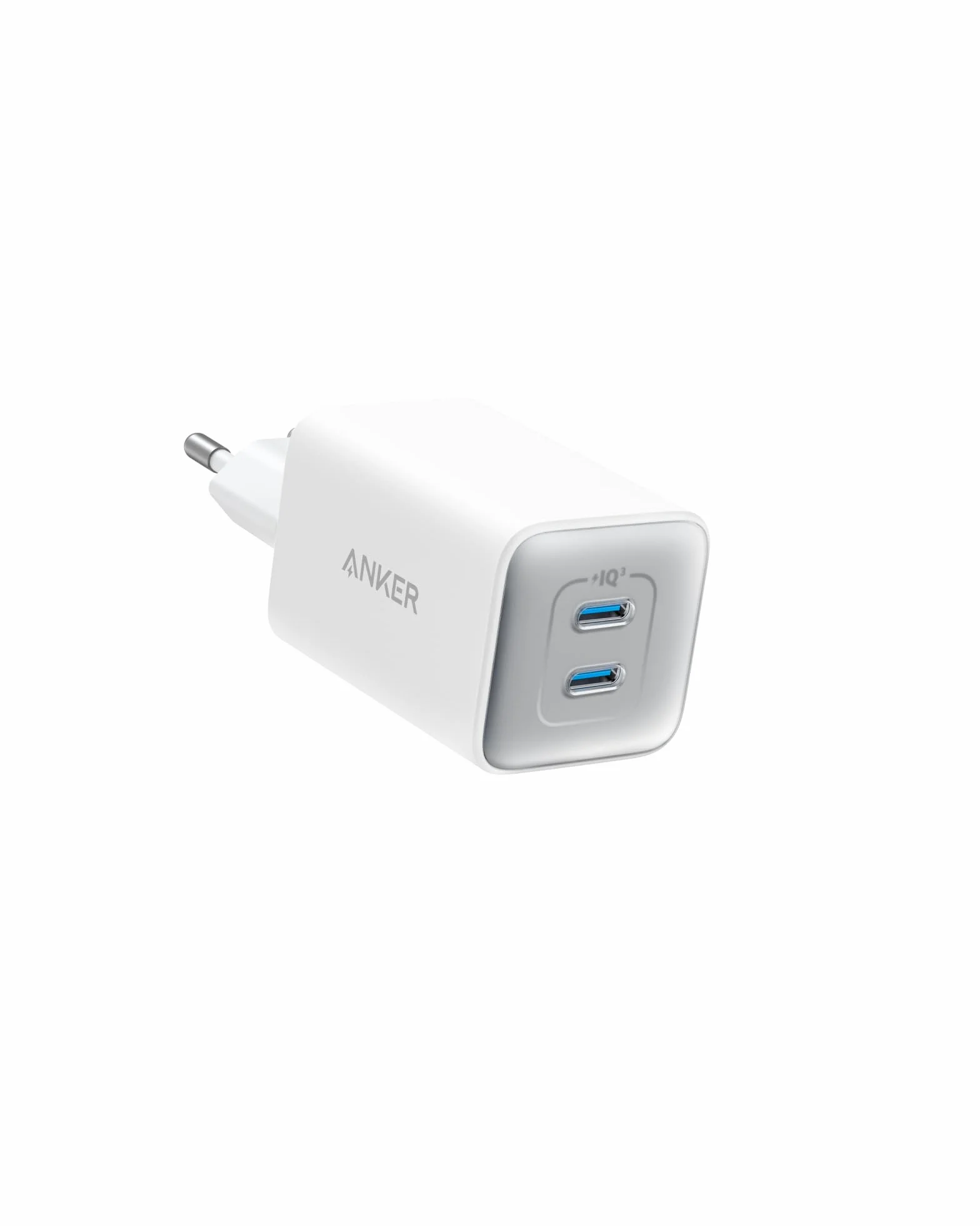 Anker Ładowarka USB-C 47 W 523 Nano 3 GaN kompaktowa 2-portowa biała