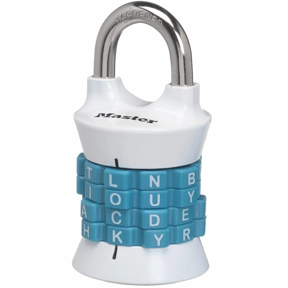 Master Lock Kłódka z możliwością resetowania w pionie, 1535DWD