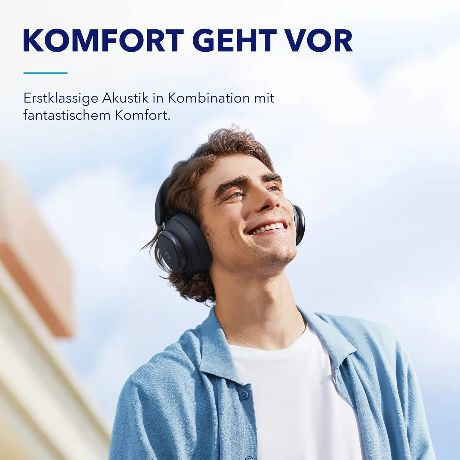 Soundcore Space Q45 słuchawki z adaptacyjną redukcją szumów 98% 50h Bluetooth 5.3